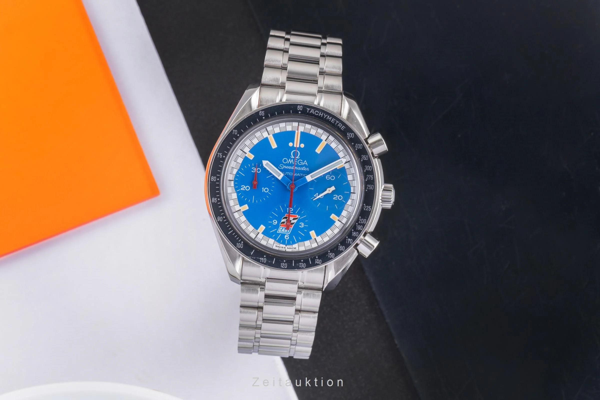 Omega Speedmaster chronograph steel automatic men's watch 3810.80.00  [2505038] - Image 4
