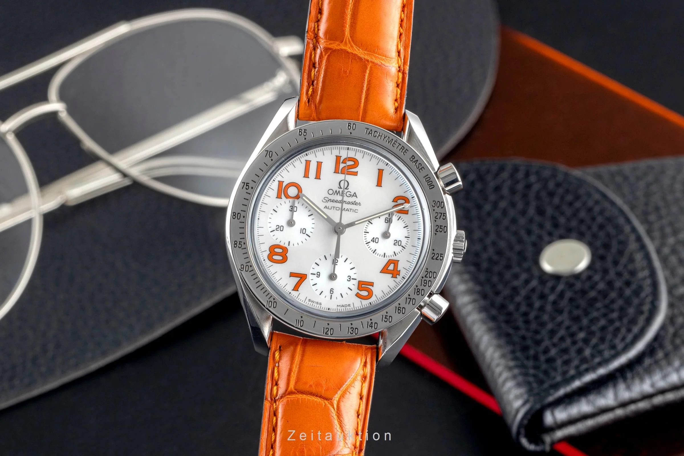 Omega Speedmaster chronograph steel automatic men's watch 3834.78.38 LP: 5700EUR  [2504266] - Image 2