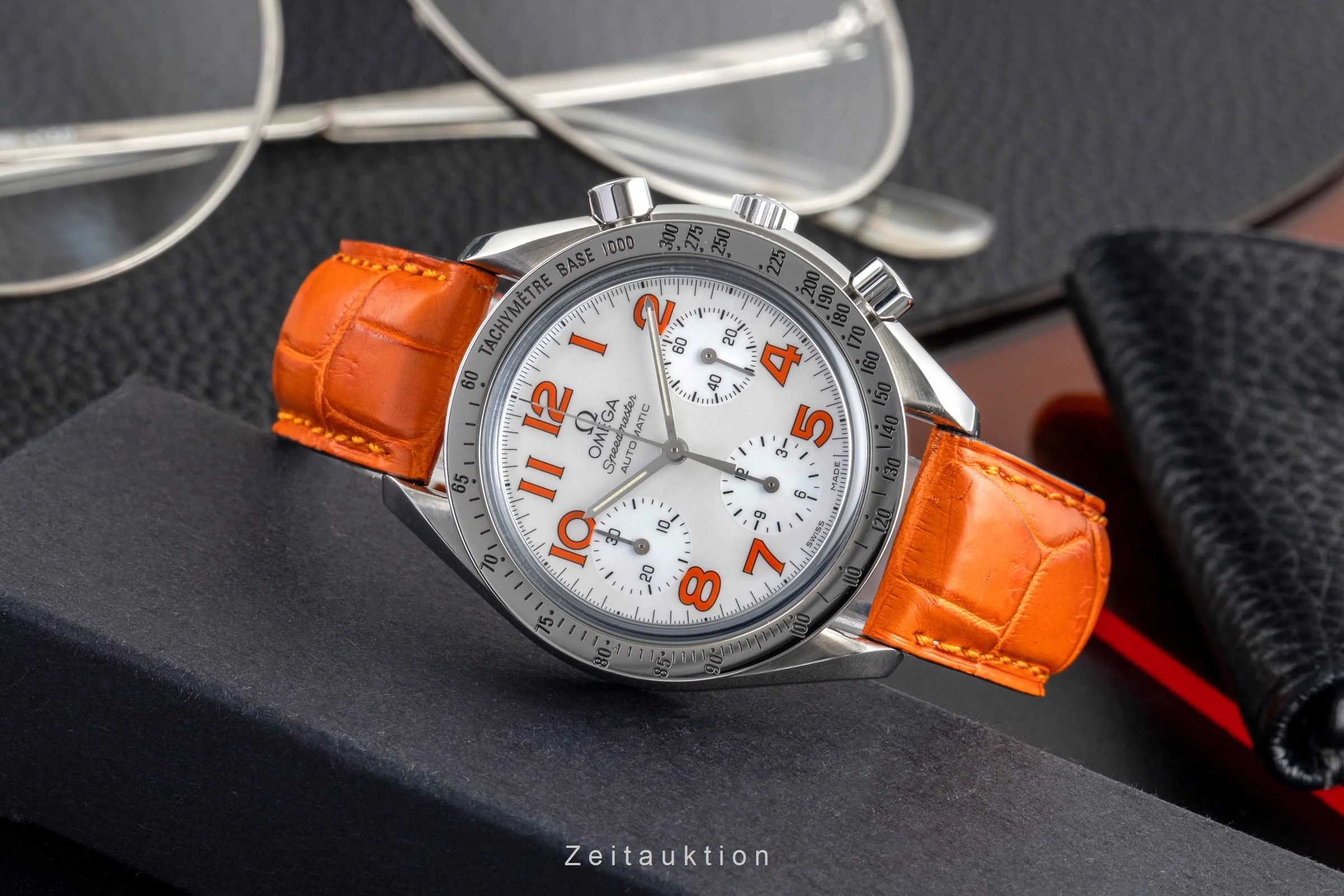 Omega Speedmaster chronograph steel automatic men's watch 3834.78.38 LP: 5700EUR  [2504266] - Image 3