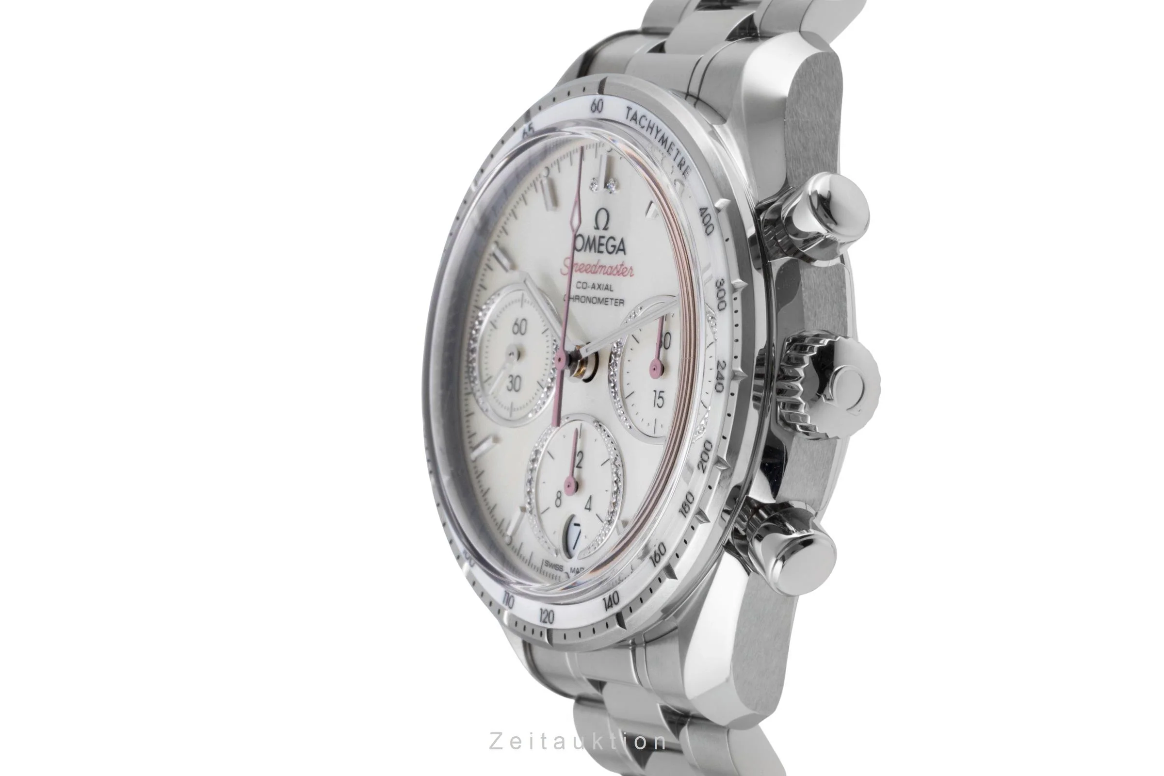 Omega Speedmaster chronograph steel automatic women's watch 324.30.38.50.55.001 LP: 7300EUR  [2503699] - Image 7