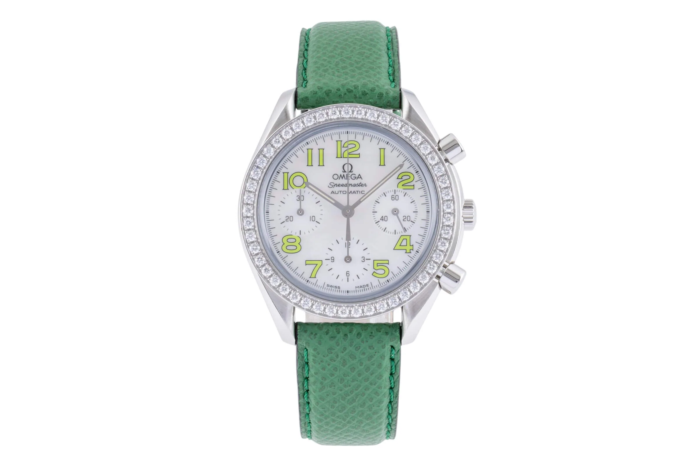 Omega Speedmaster chronograph steel automatic women's watch 3835.72.35  [2405441] - Image 4