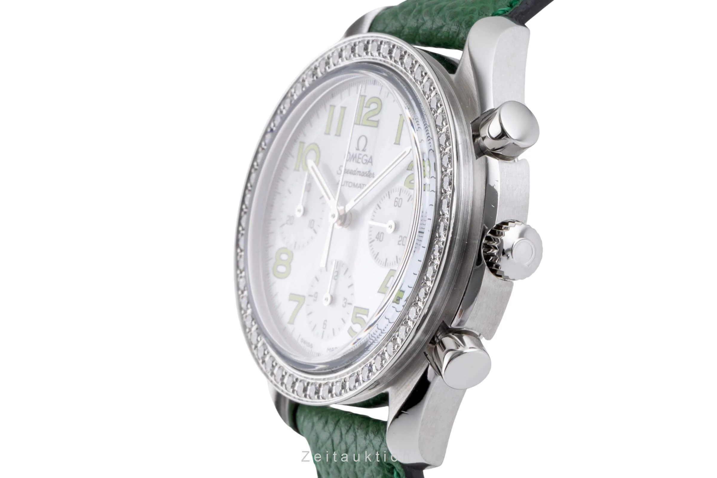 Omega Speedmaster chronograph steel automatic women's watch 3835.72.35  [2405441] - Image 6
