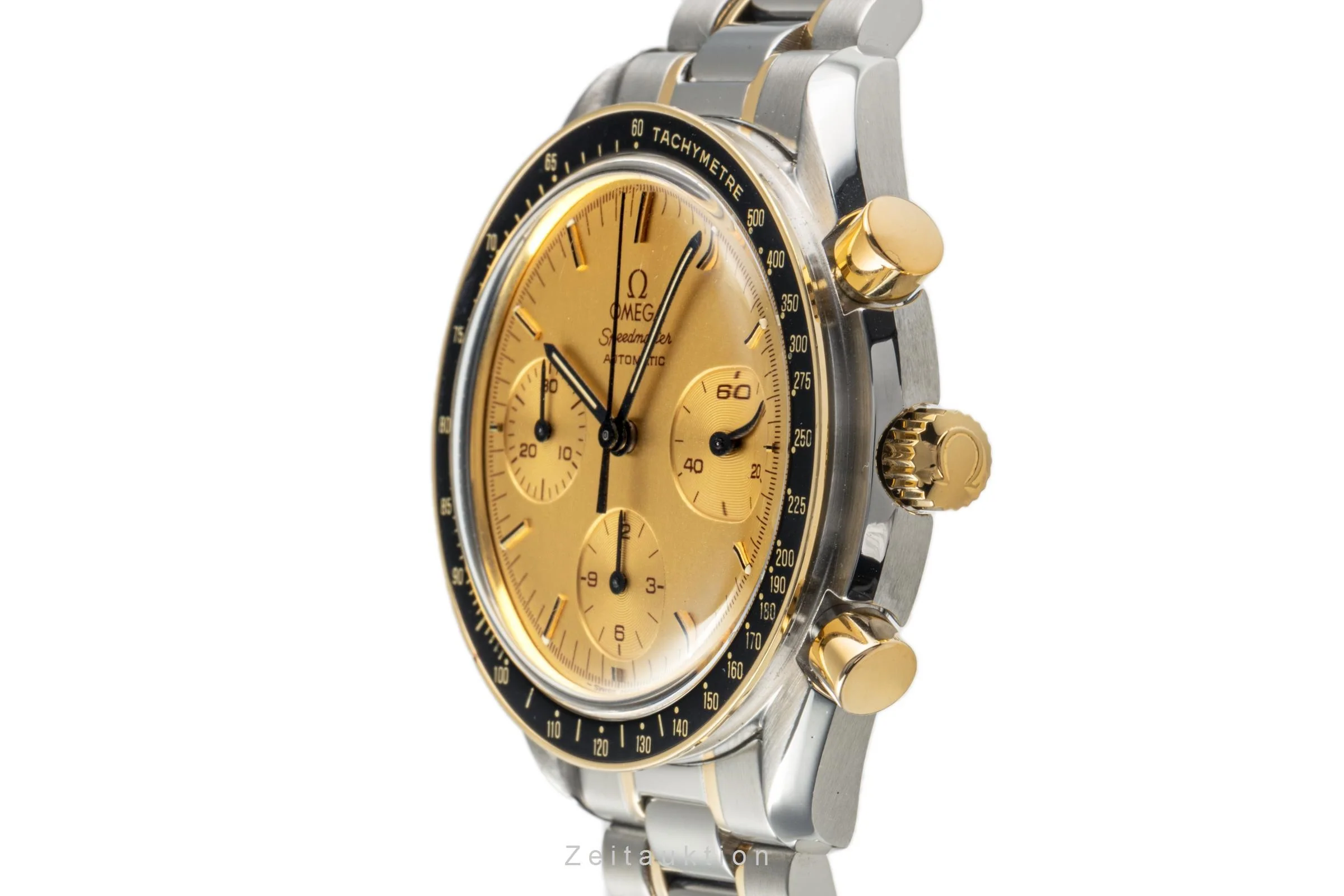 Omega Speedmaster chronograph steel / gold automatic men's watch 175.0032 LP: 8000EUR  [2304011] - Image 6