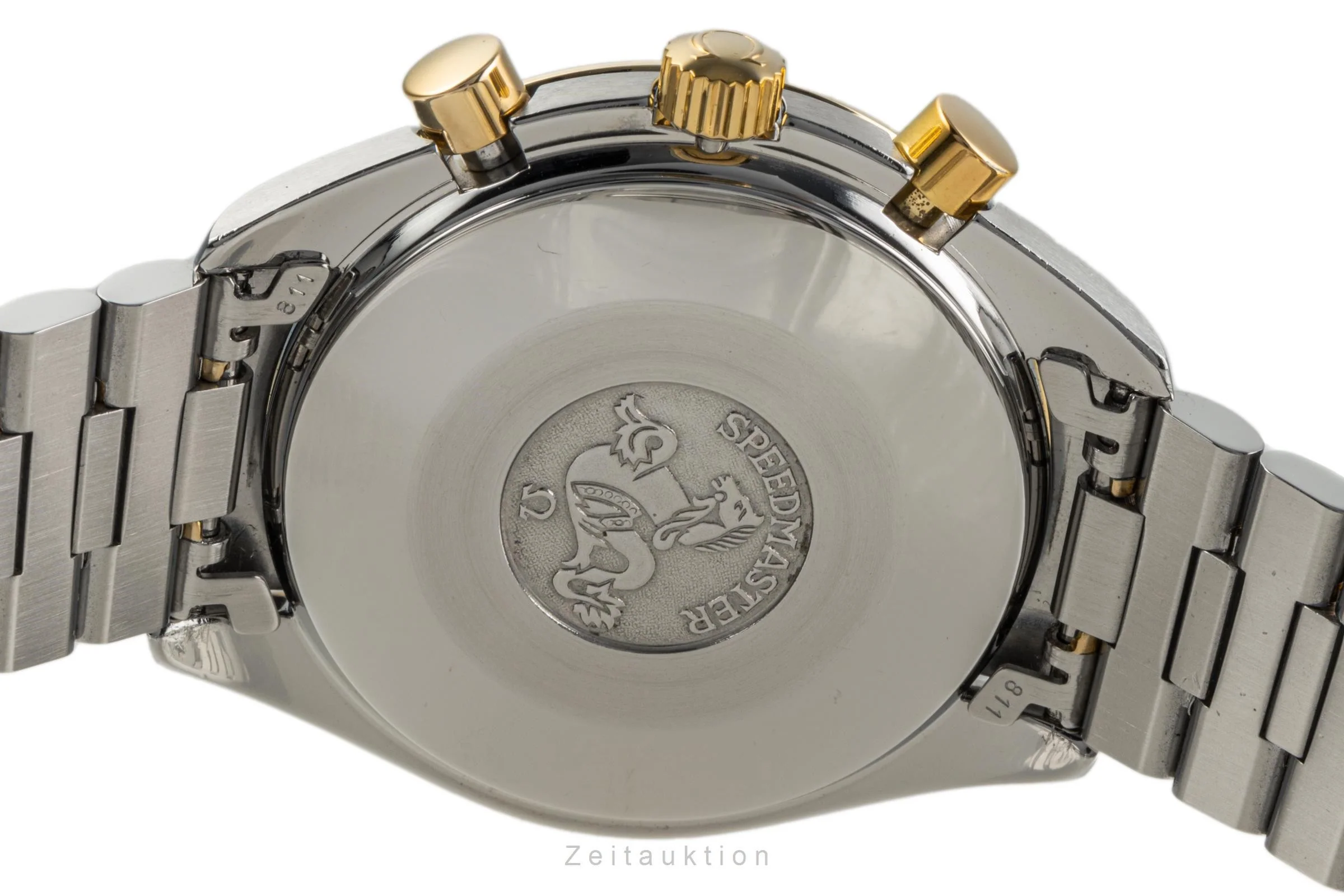 Omega Speedmaster chronograph steel / gold automatic men's watch 175.0032 LP: 8000EUR  [2304011] - Image 9