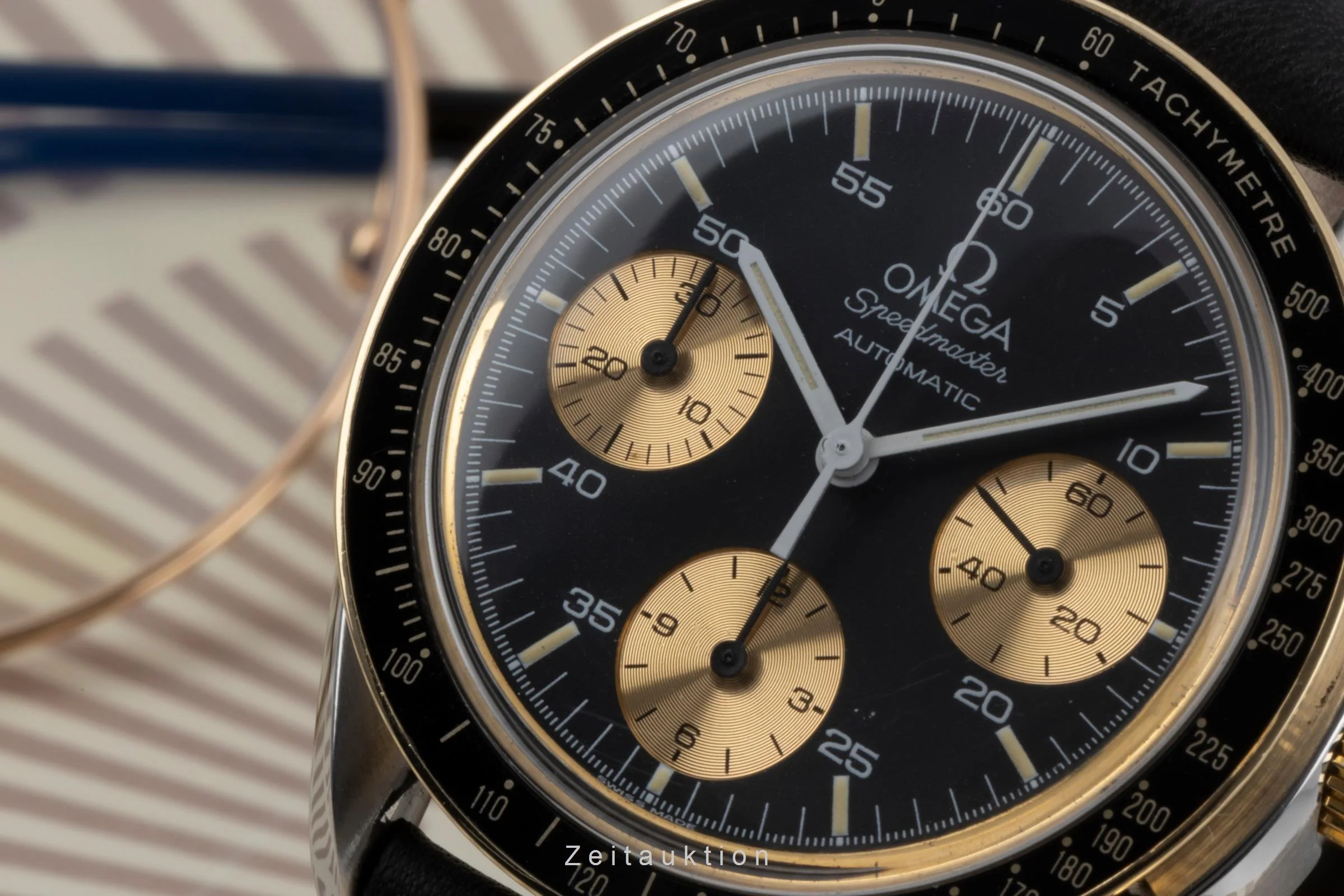 Omega Speedmaster chronograph steel / gold automatic men's watch 175.0032  [2505825] - Image 14