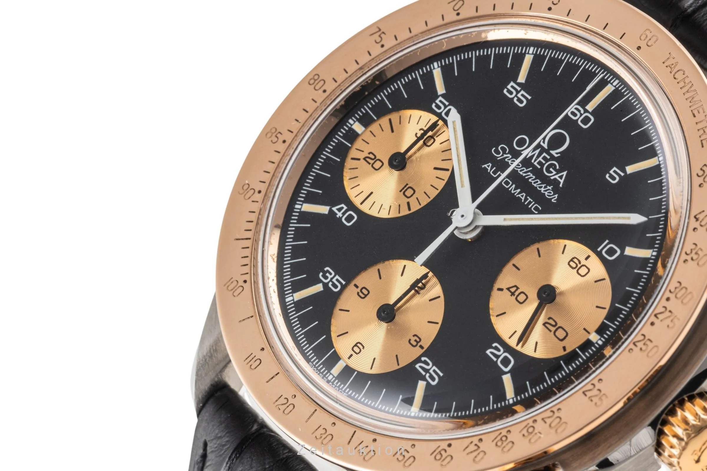 Omega Speedmaster chronograph steel / gold automatic men's watch 175.0033 LP: 8000EUR  [2305254] - Image 11