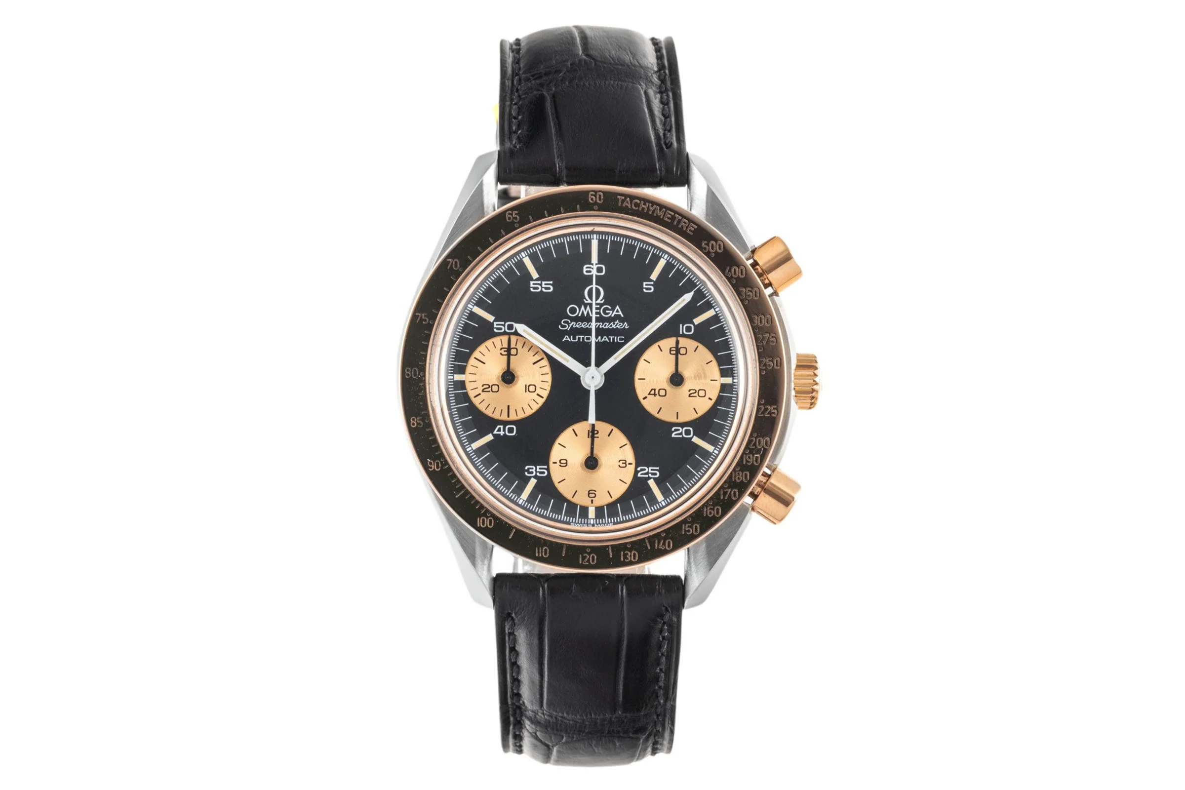 Omega Speedmaster chronograph steel / gold automatic men's watch 175.0033 LP: 8000EUR  [2305254] - Image 4