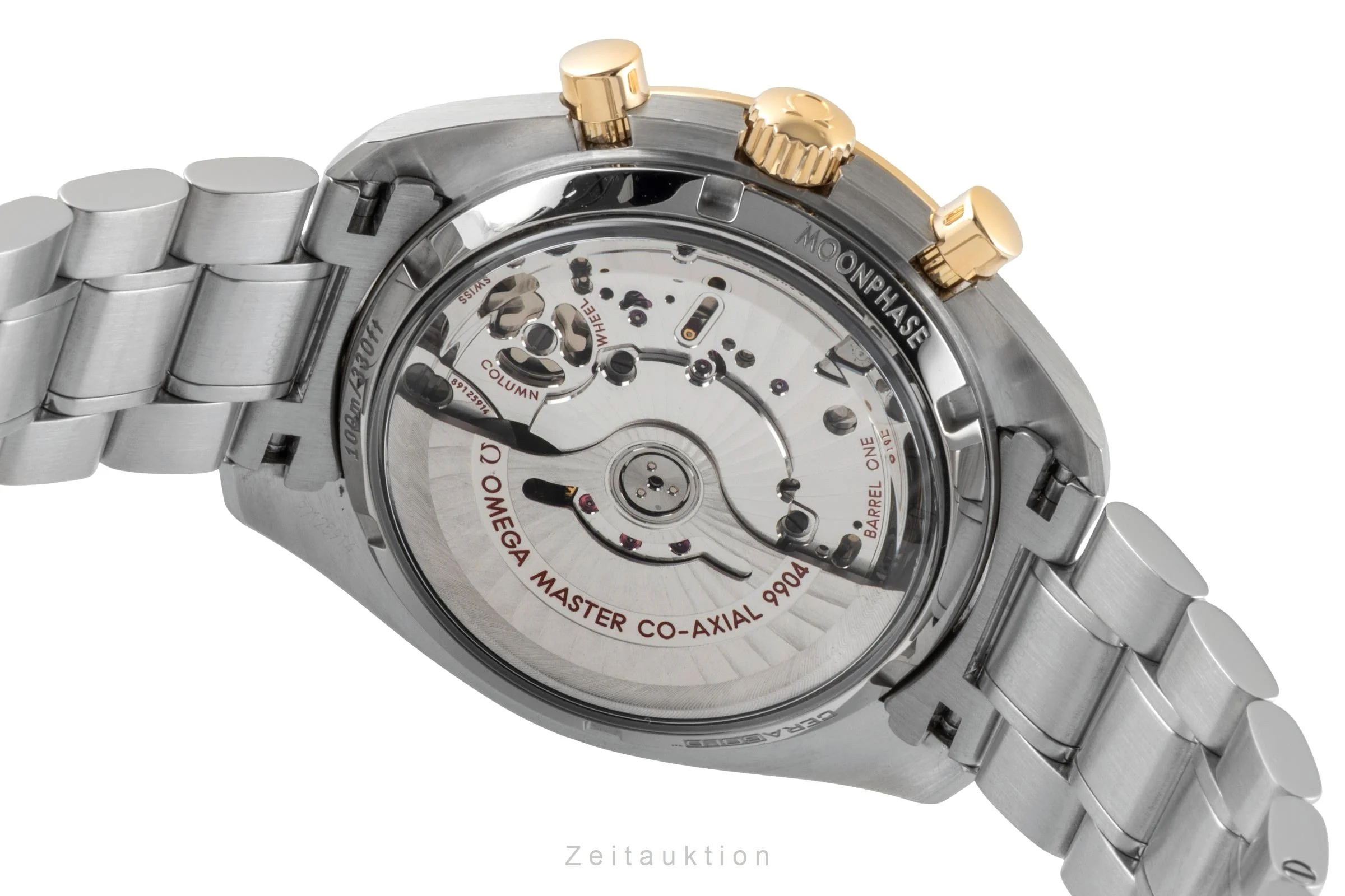 Omega Speedmaster chronograph steel / gold automatic men's watch 304.23.44.52.06.001 LP: 17000EUR  [2506728] - Image 12