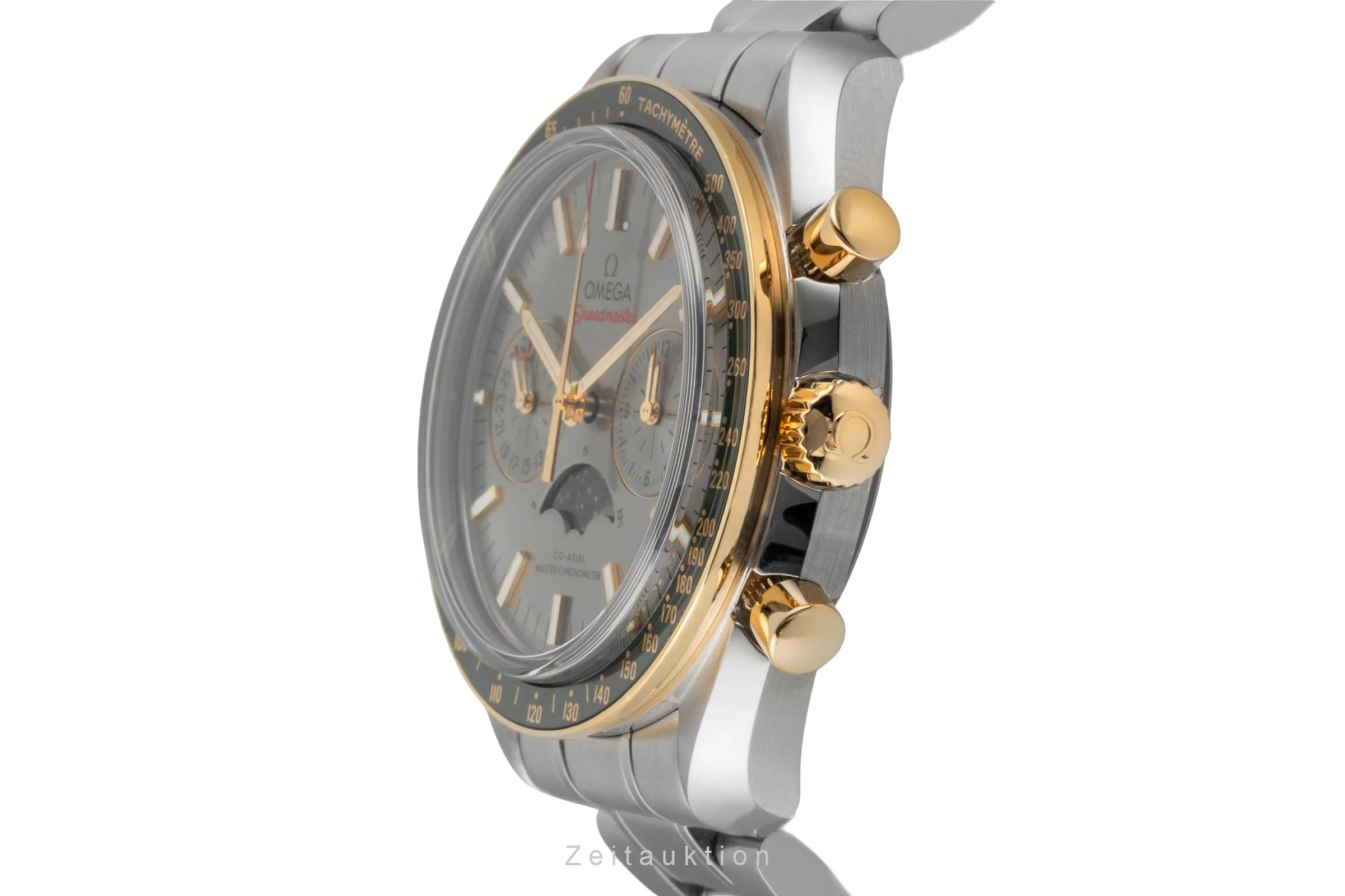 Omega Speedmaster chronograph steel / gold automatic men's watch 304.23.44.52.06.001 LP: 17000EUR  [2506728] - Image 7