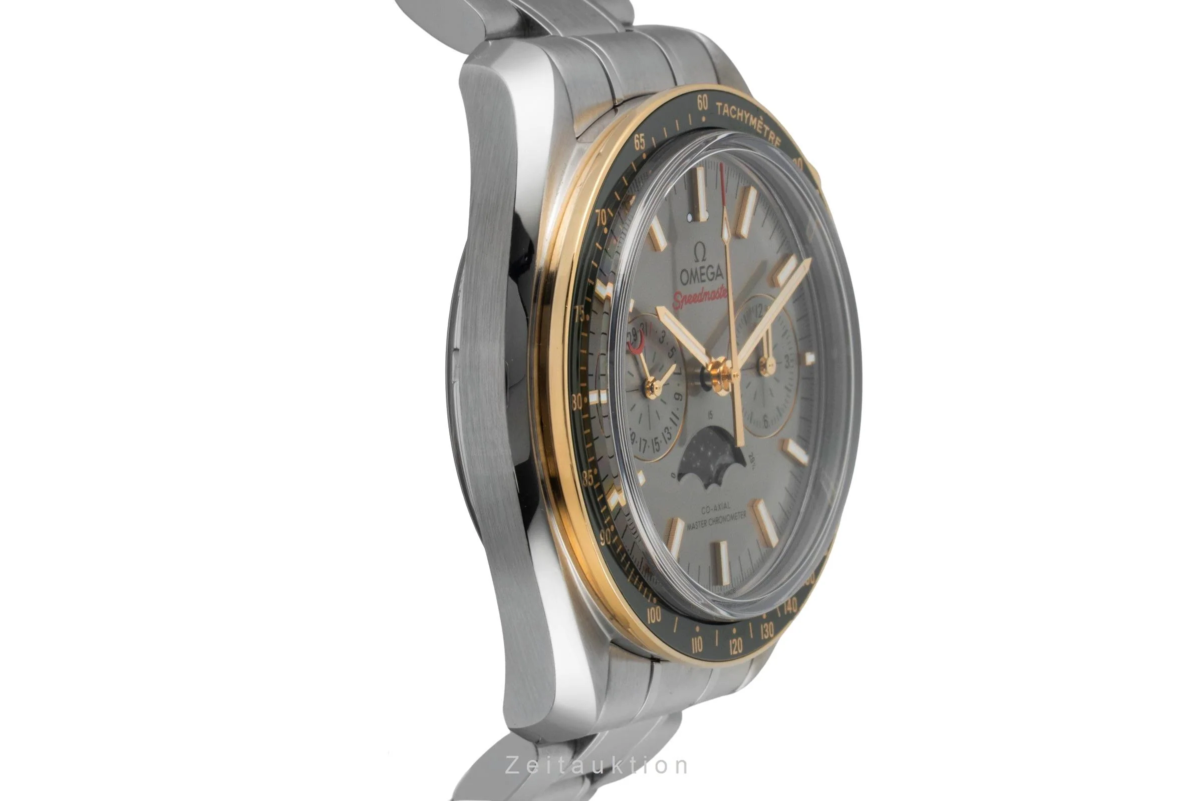 Omega Speedmaster chronograph steel / gold automatic men's watch 304.23.44.52.06.001 LP: 17000EUR  [2506728] - Image 8