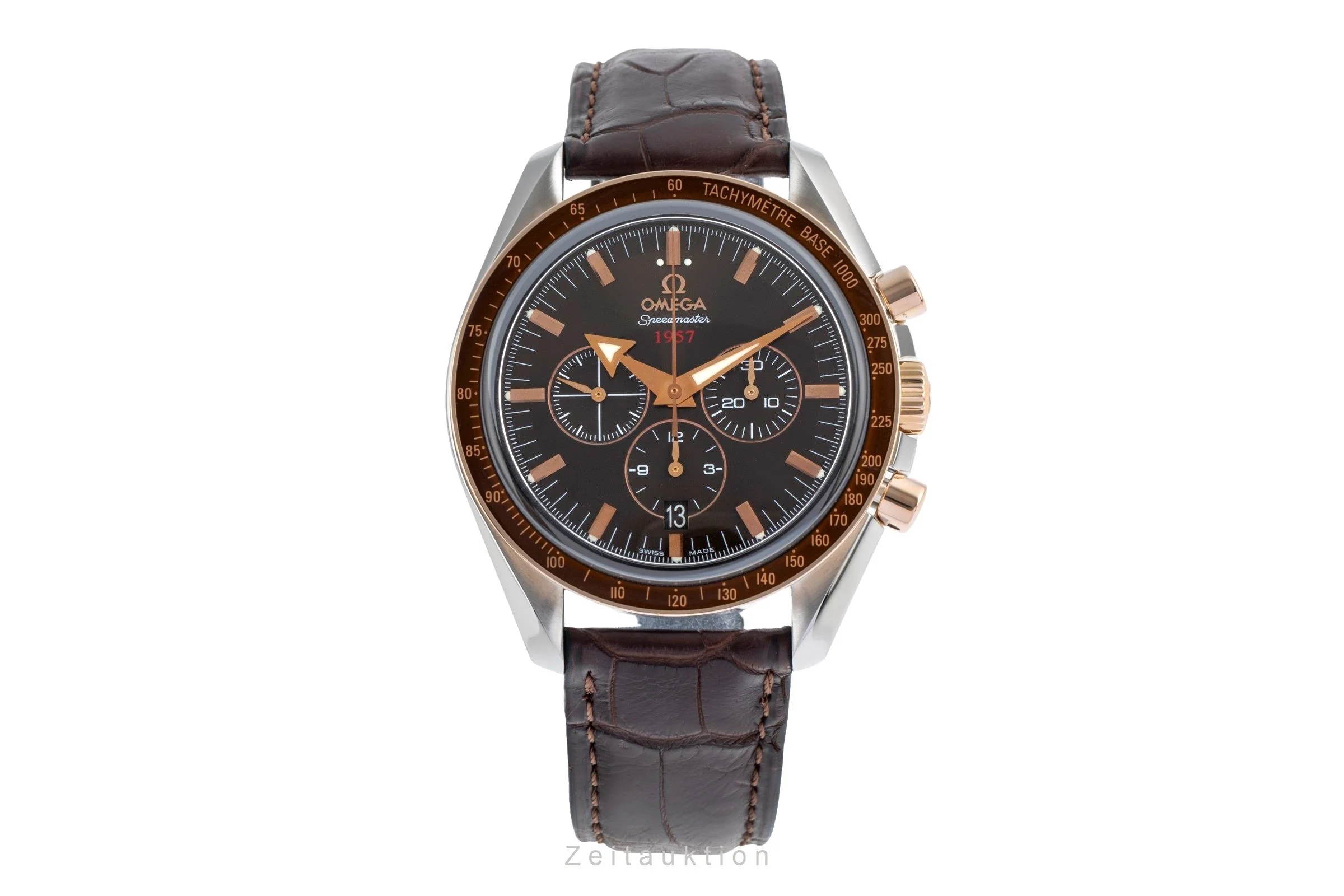 Omega Speedmaster chronograph steel / gold automatic men's watch 321.93.42.50.13.001  [2504754] - Image 5
