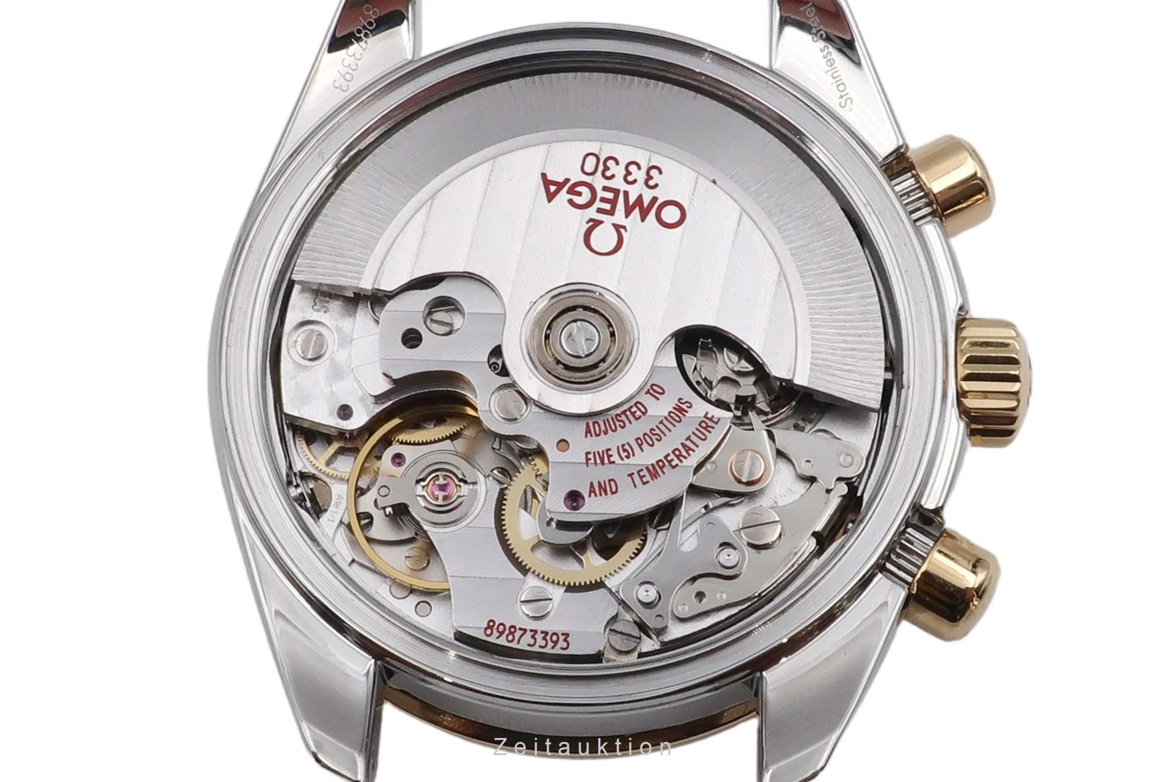Omega Speedmaster chronograph steel / gold automatic men's watch 324.23.38.50.02.001  [2506702] - Image 14