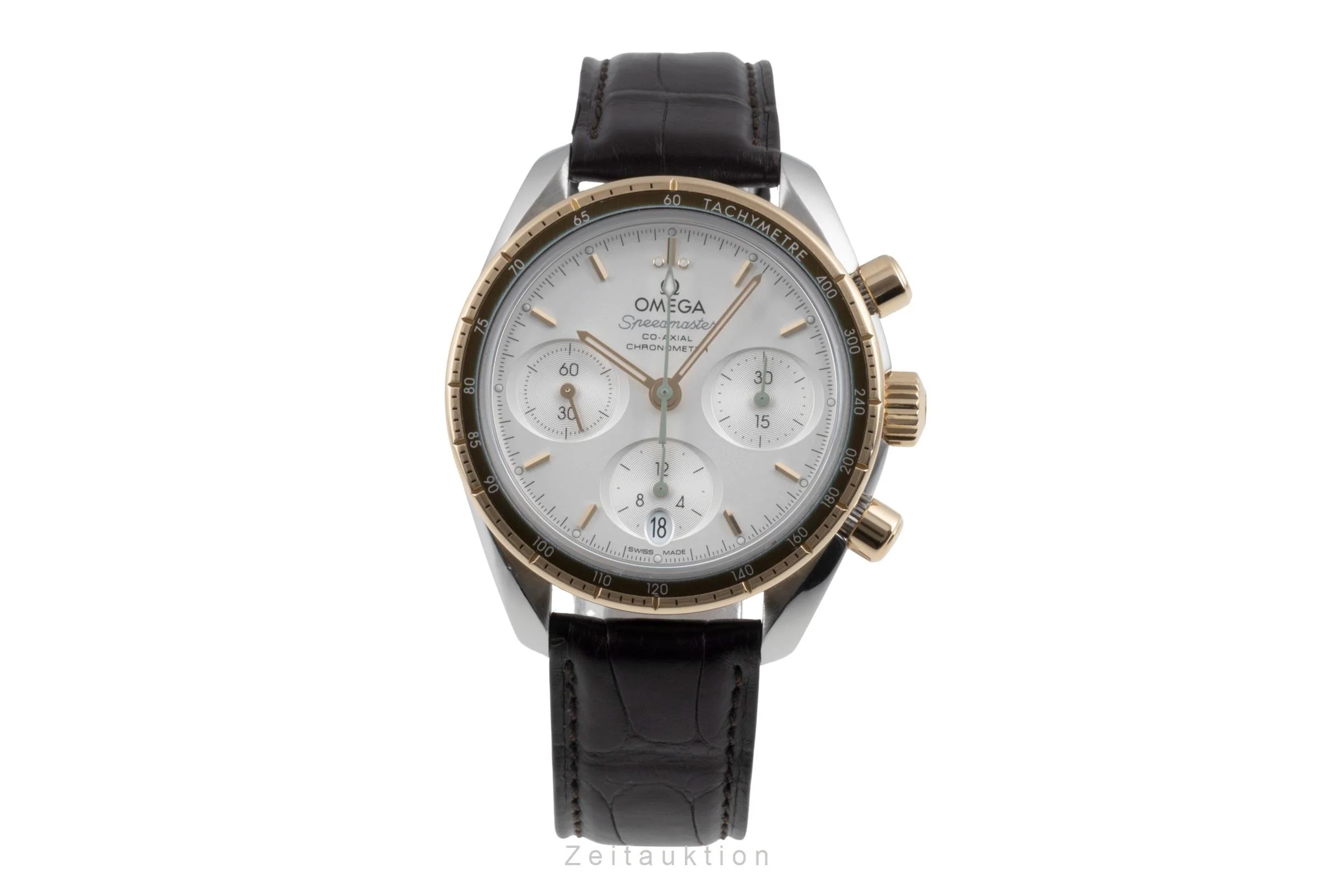 Omega Speedmaster chronograph steel / gold automatic men's watch 324.23.38.50.02.001  [2506702] - Image 5