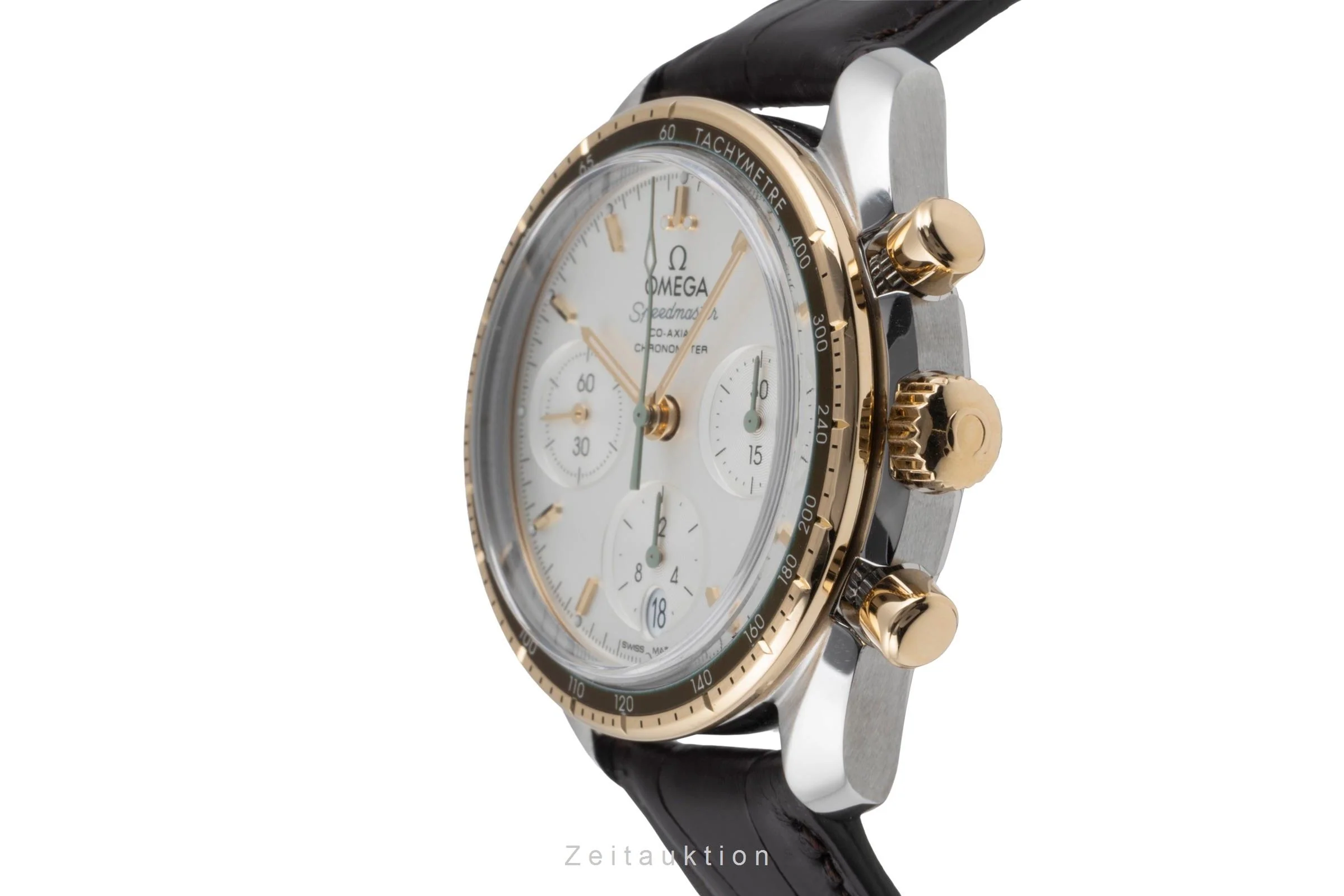 Omega Speedmaster chronograph steel / gold automatic men's watch 324.23.38.50.02.001  [2506702] - Image 7