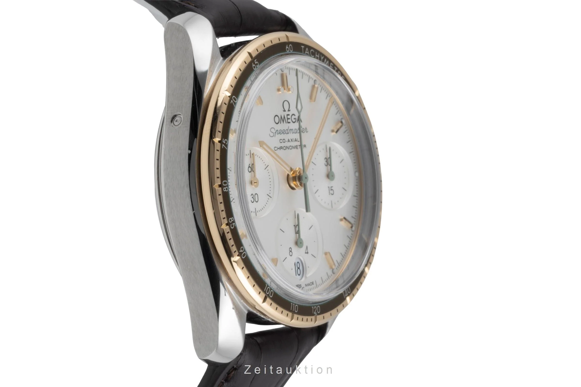 Omega Speedmaster chronograph steel / gold automatic men's watch 324.23.38.50.02.001  [2506702] - Image 8