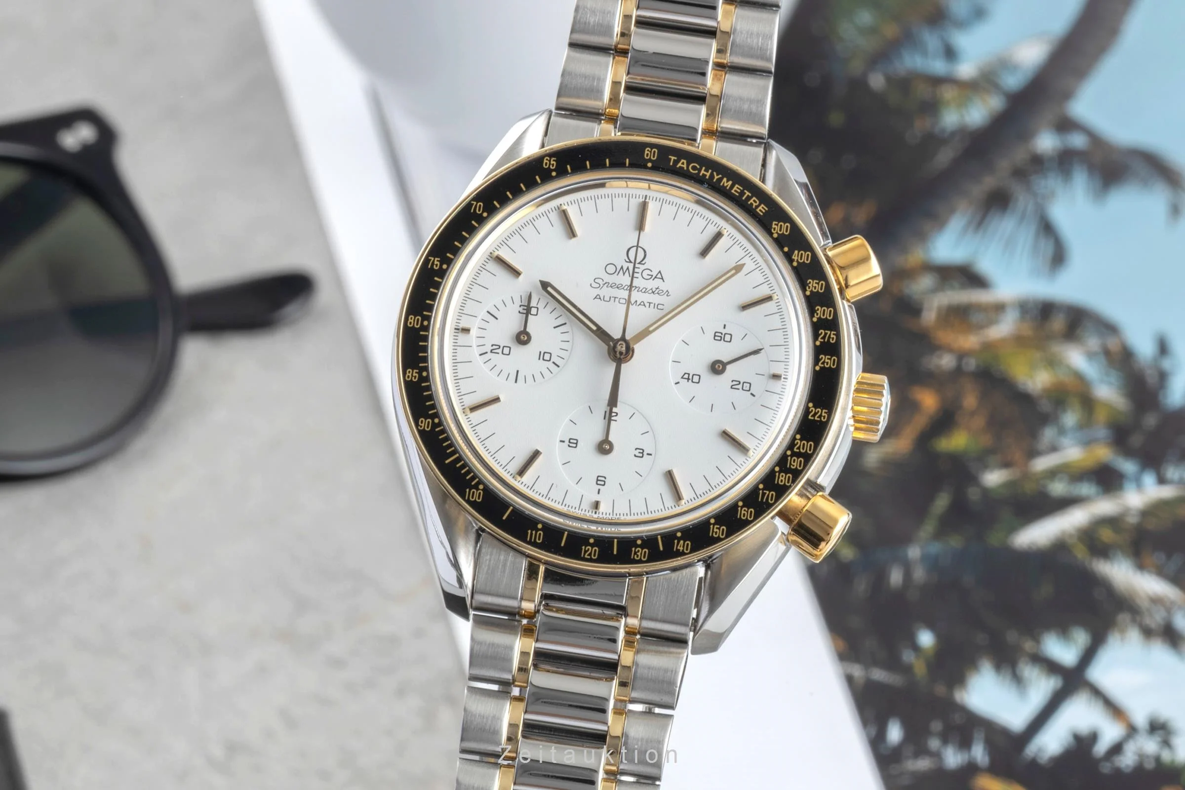 Omega Speedmaster chronograph steel / gold automatic men's watch 3310.20.00  [2506611] - Image 2