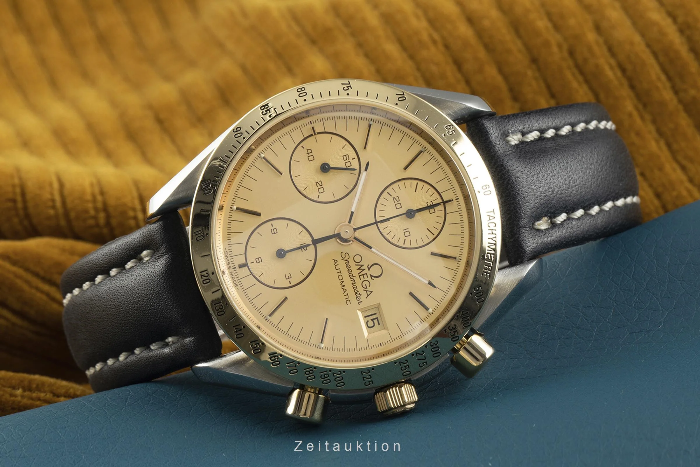Omega Speedmaster chronograph steel / gold automatic men's watch 3311.10.00, 175.0043, 375.0043 LP: 6500EUR  [2110030] - Image 2