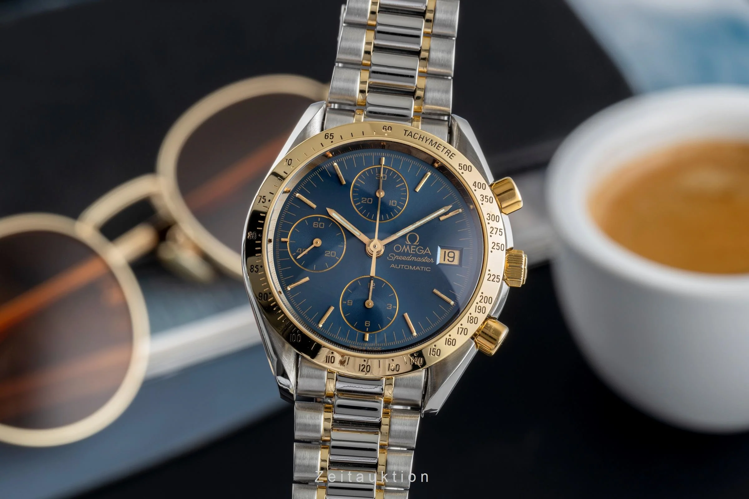 Omega Speedmaster chronograph steel / gold automatic men's watch 3311.80.00  [2503851] - Image 2