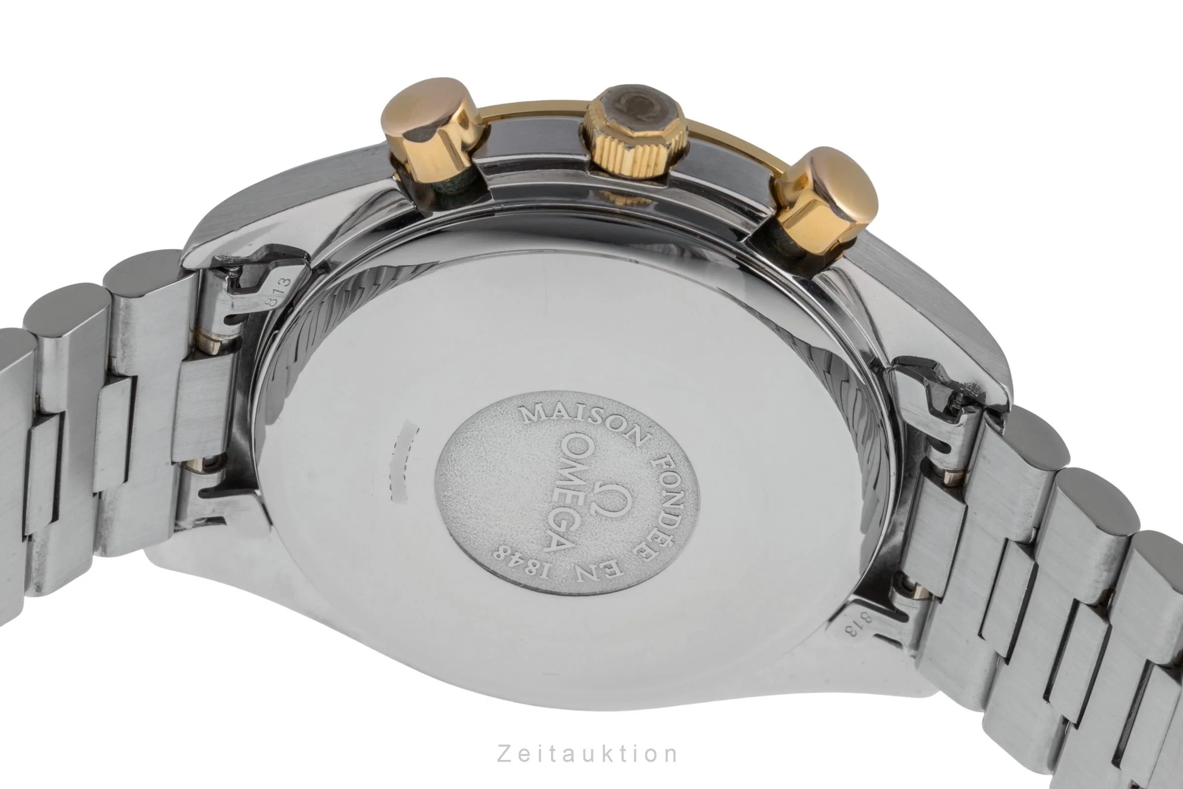 Omega Speedmaster chronograph steel / gold automatic men's watch 3321.80.00  [2502293] - Image 12