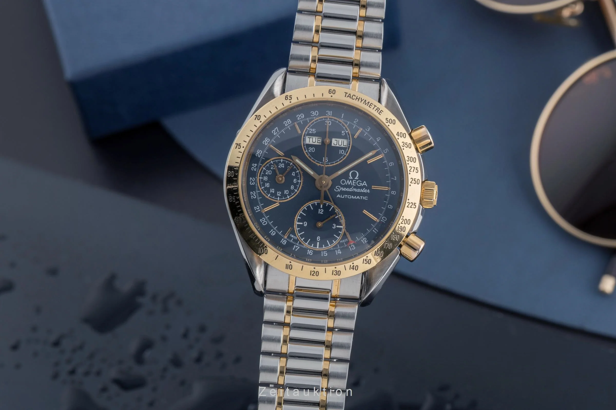 Omega Speedmaster chronograph steel / gold automatic men's watch 3321.80.00  [2502293] - Image 2