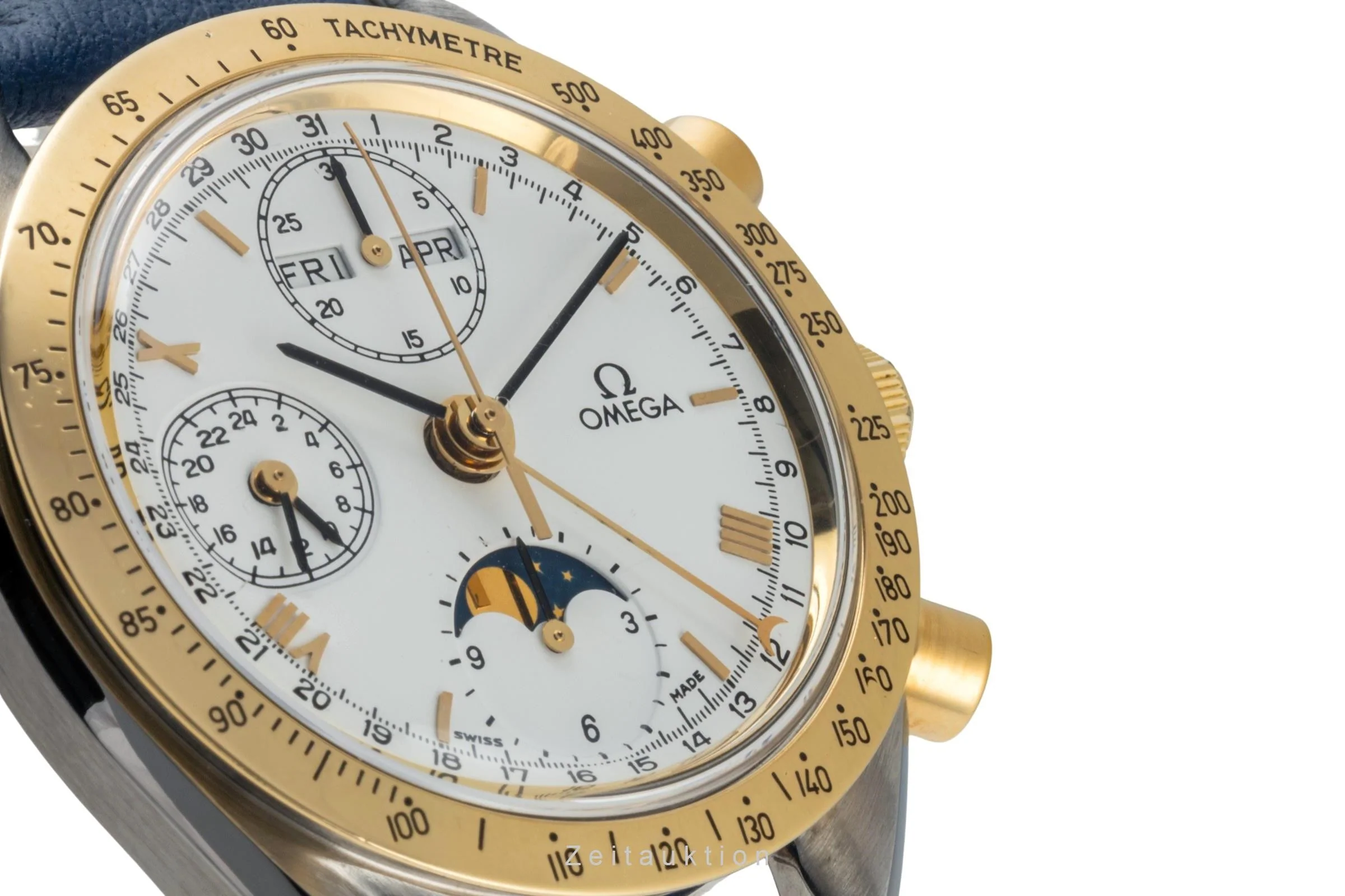 Omega Speedmaster chronograph steel / gold automatic men's watch 3330.20.00  [2401164] - Image 11