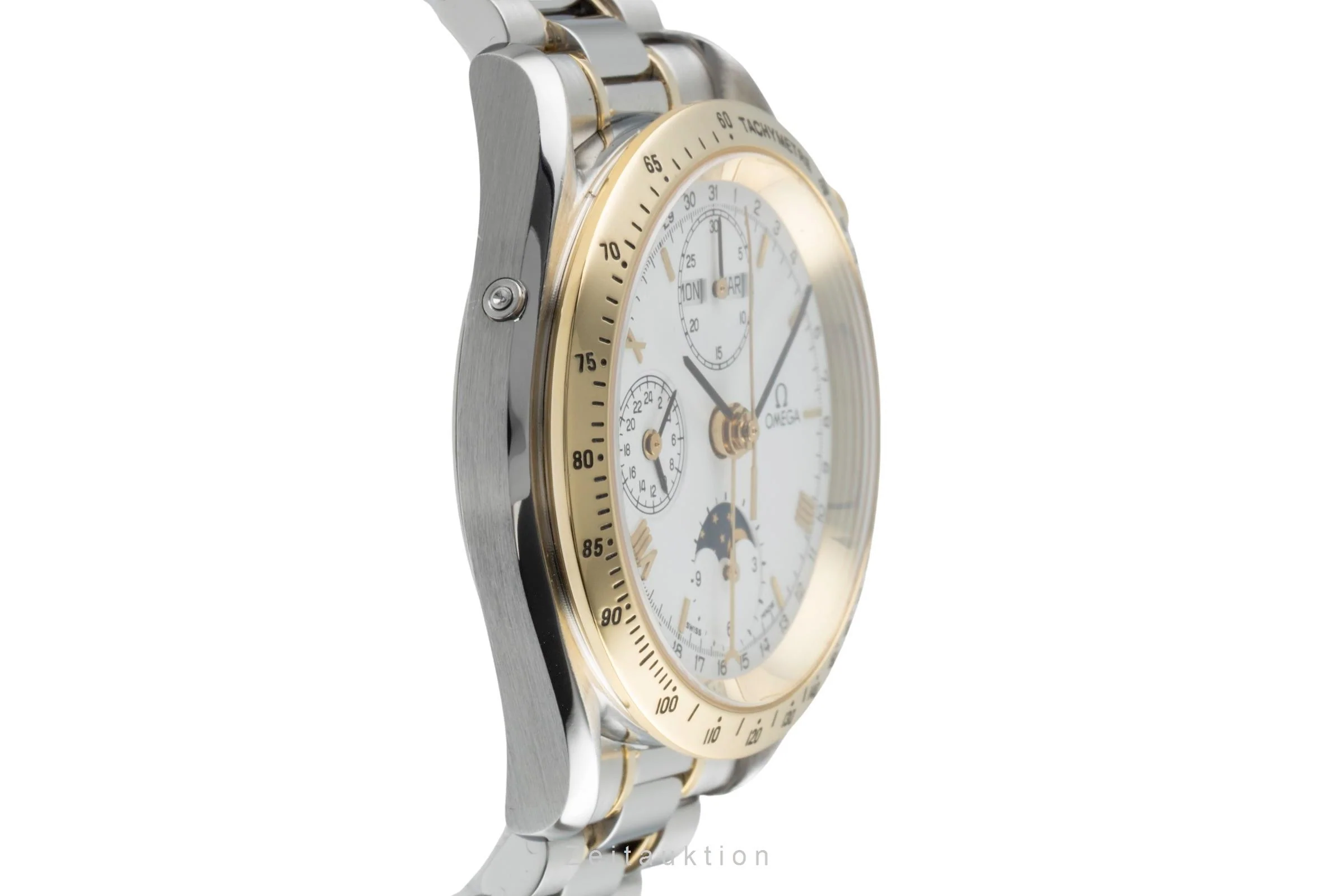 Omega Speedmaster chronograph steel / gold automatic men's watch 3730.20.00, 175.0034  [2504570] - Image 8