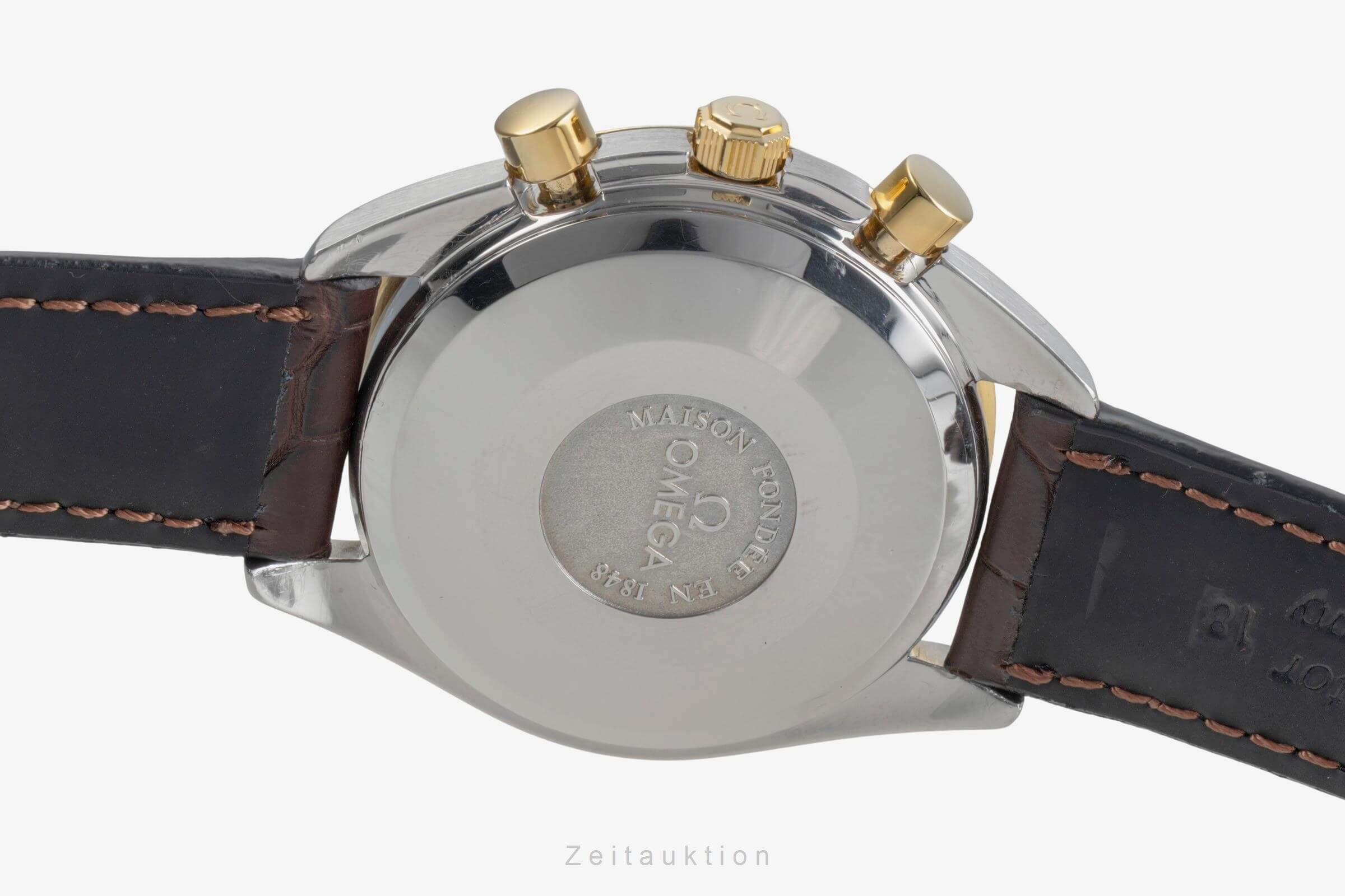Omega Speedmaster chronograph steel / gold automatic men's watch 3730.20.80  [2501825] - Image 10