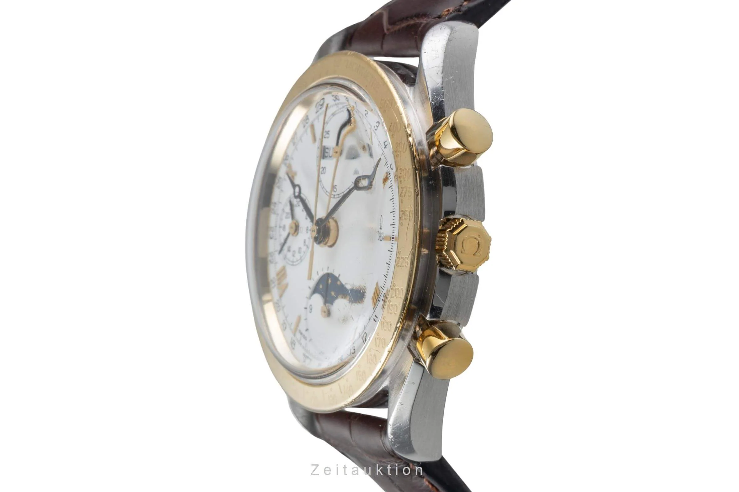 Omega Speedmaster chronograph steel / gold automatic men's watch 3730.20.80  [2501825] - Image 7