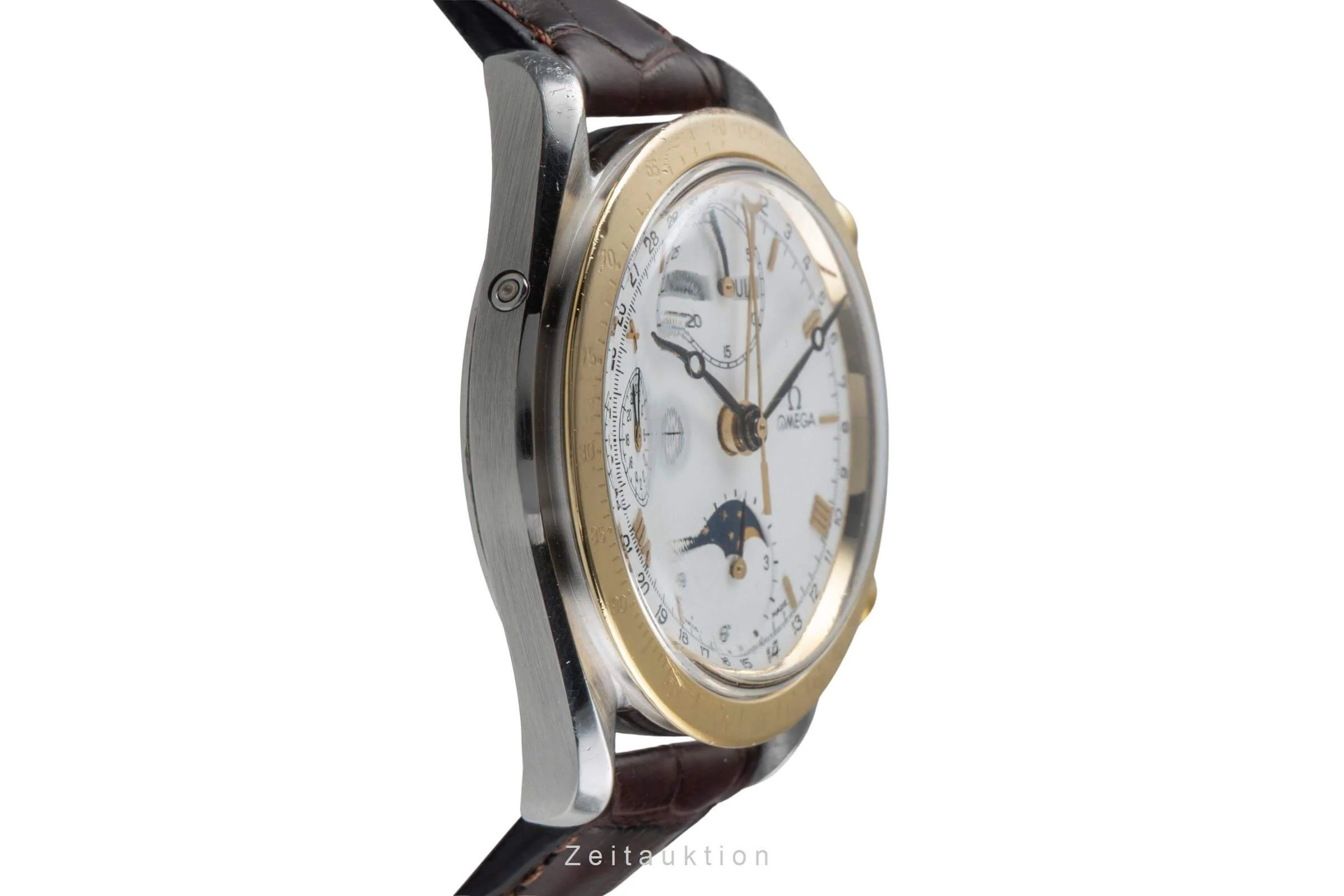 Omega Speedmaster chronograph steel / gold automatic men's watch 3730.20.80  [2501825] - Image 8