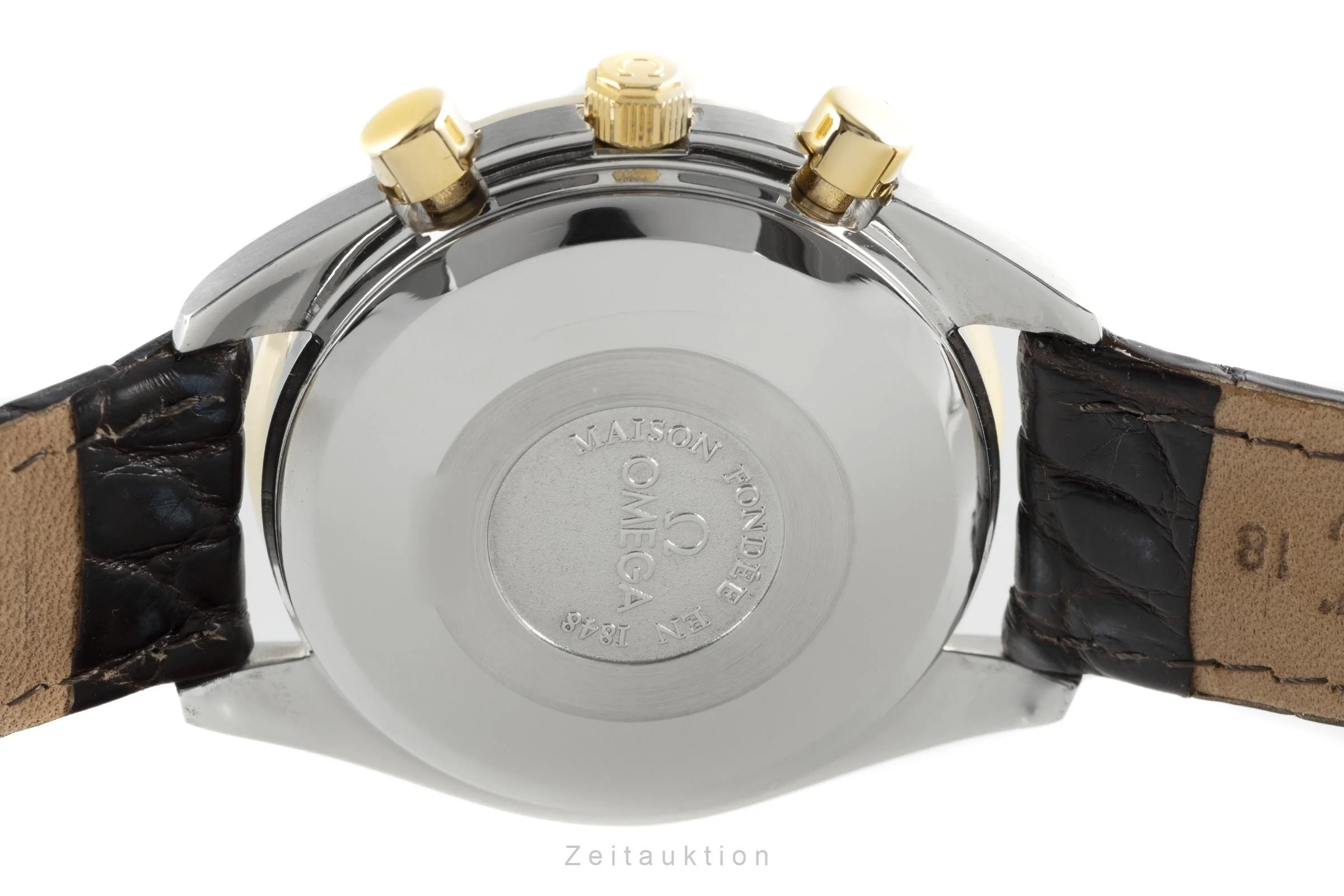 Omega Speedmaster chronograph steel / gold automatic men's watch DA175.0034 LP: 6500EUR  [2110687] - Image 12