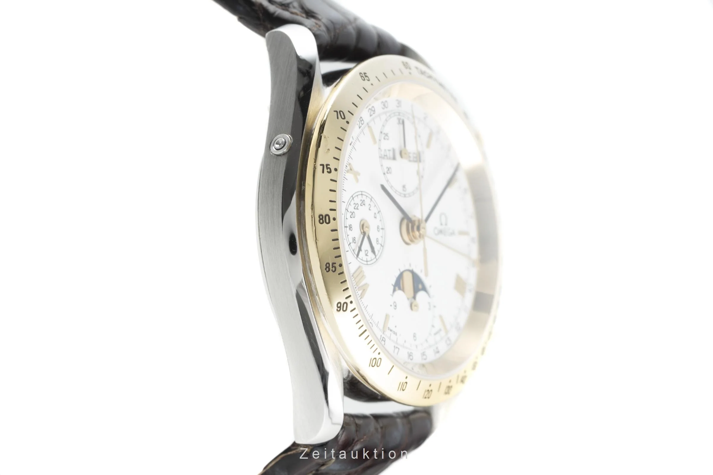 Omega Speedmaster chronograph steel / gold automatic men's watch DA175.0034 LP: 6500EUR  [2110687] - Image 7