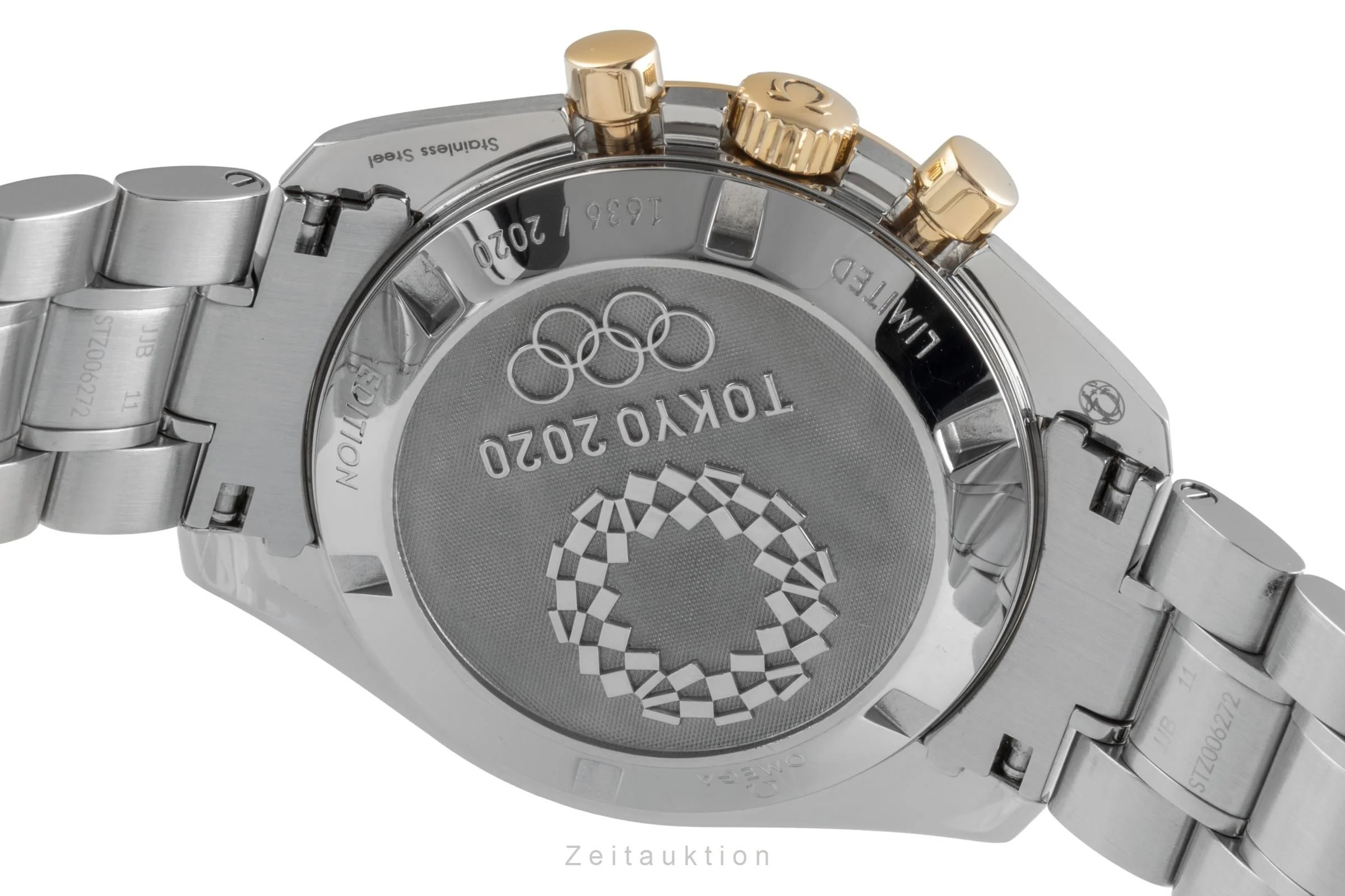 Omega Speedmaster chronograph steel / gold manual winding men's watch 522.20.42.30.01.001 Limited  [2505511] - Image 12