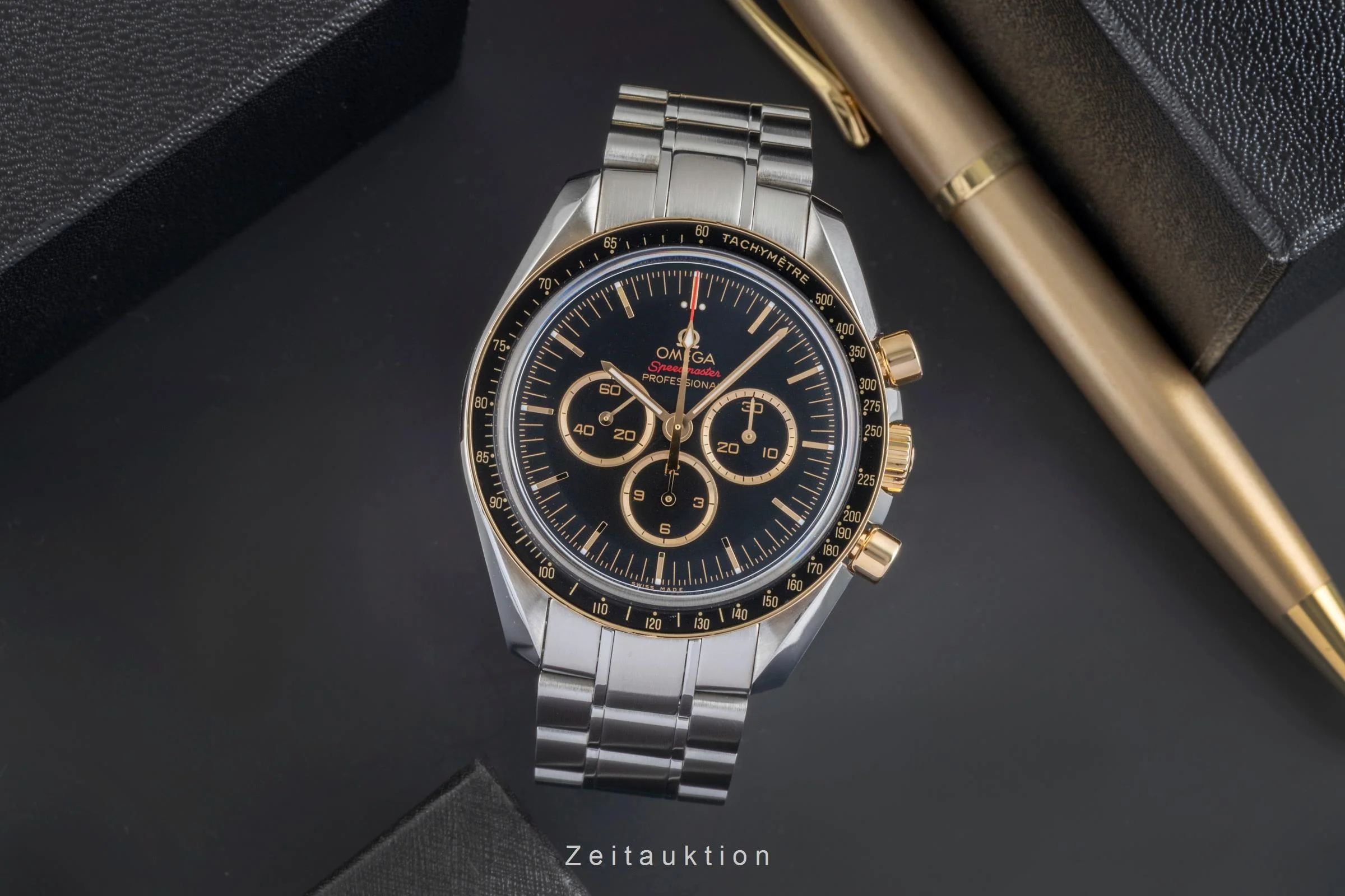 Omega Speedmaster chronograph steel / gold manual winding men's watch 522.20.42.30.01.001 Limited  [2505511] - Image 4