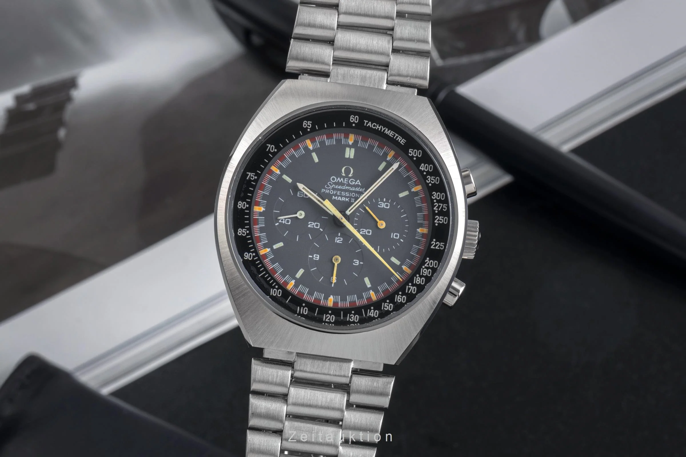 Omega Speedmaster chronograph steel manual winding men's watch 145.034  [2502775] - Image 2