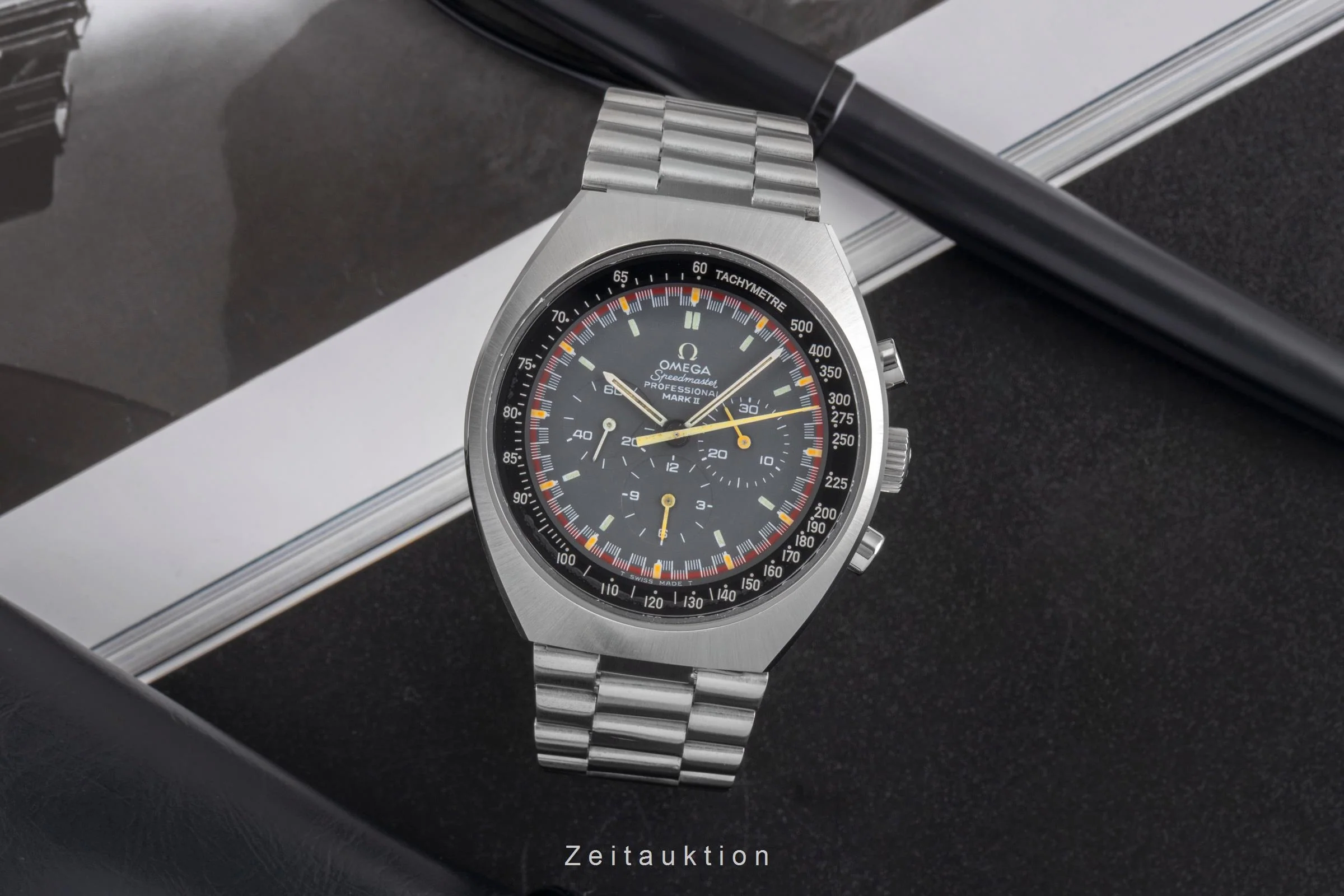 Omega Speedmaster chronograph steel manual winding men's watch 145.034  [2502775] - Image 4