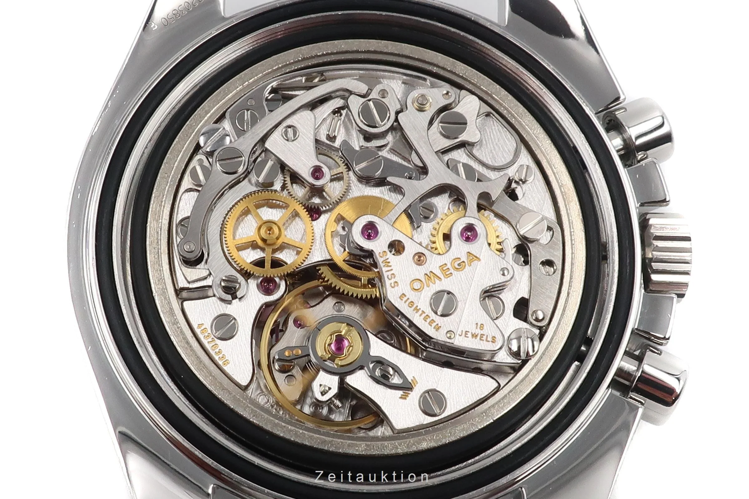Omega Speedmaster chronograph steel manual winding men's watch 3872.50.01 LP: 5600EUR  [2101607] - Image 13