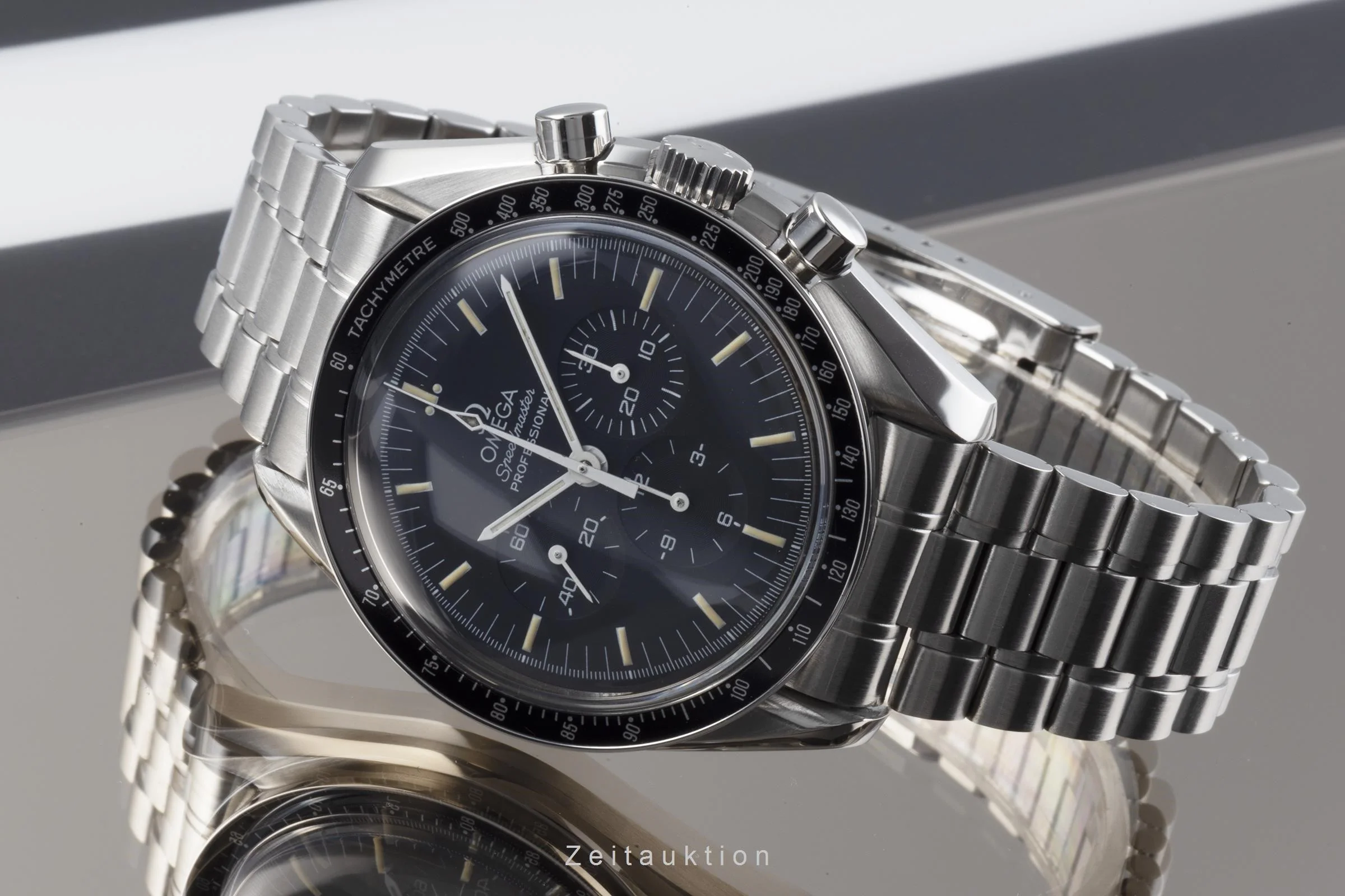 Omega Speedmaster chronograph steel manual winding men's watch 3890.50.00, ST145.022  [2206352] - Image 2