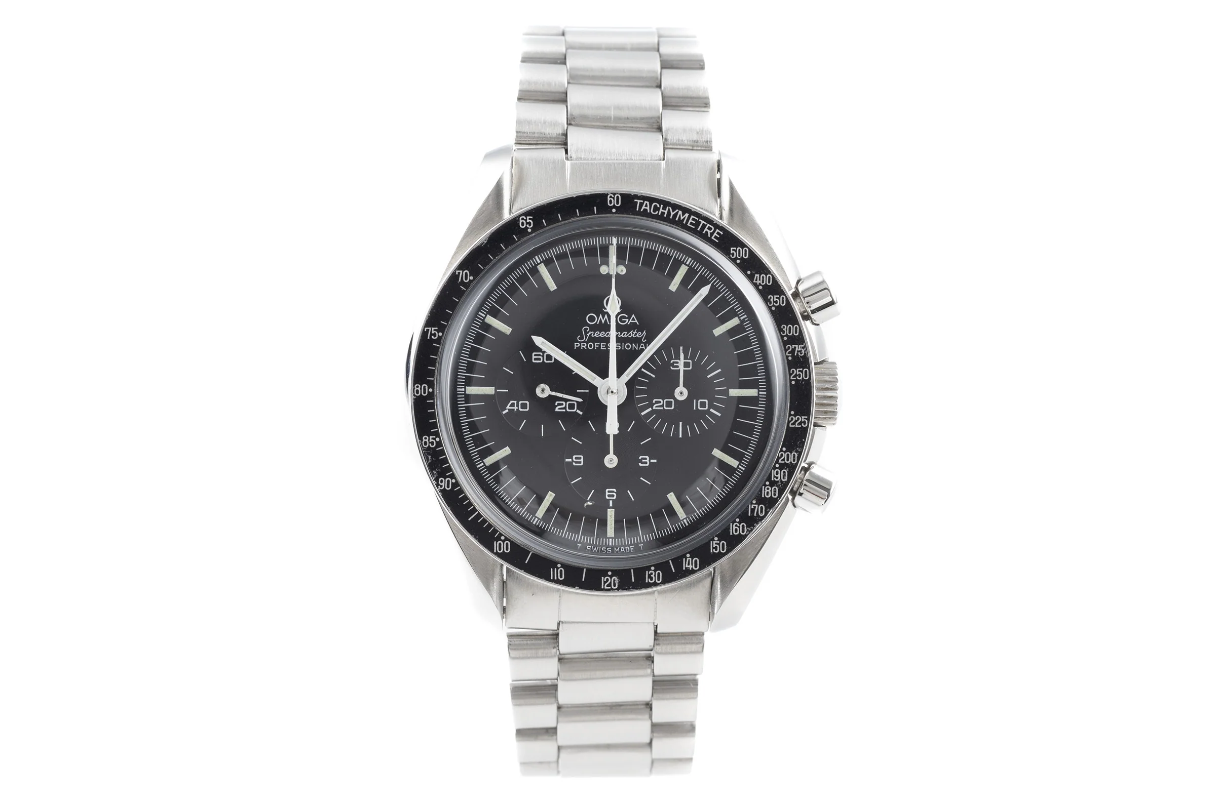 Omega Speedmaster chronograph steel manual winding men's watch 3890.50.00, ST145.022 Vintage  [2203941] - Image 4