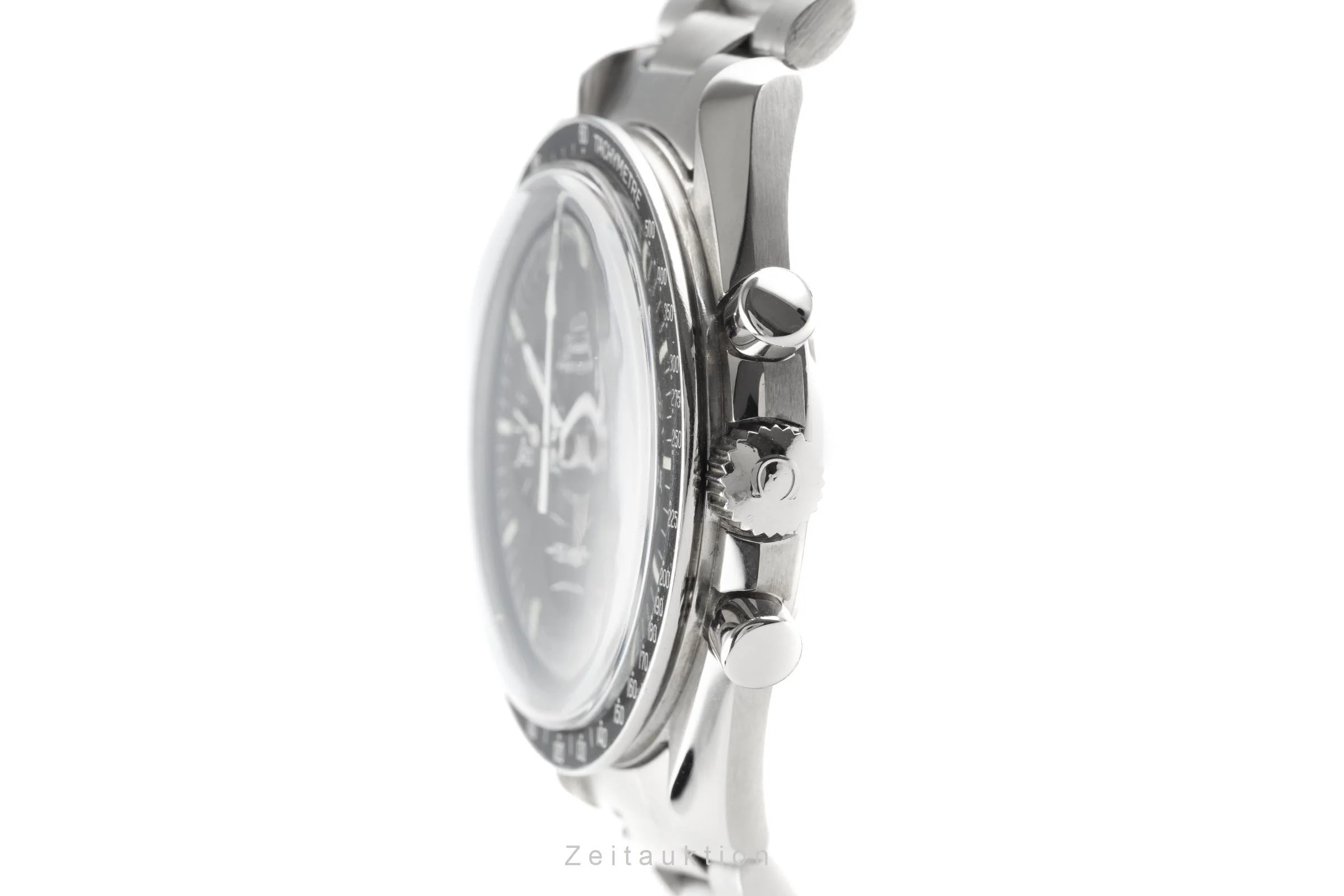 Omega Speedmaster chronograph steel manual winding men's watch 3890.50.00, ST145.022 Vintage  [2203941] - Image 6