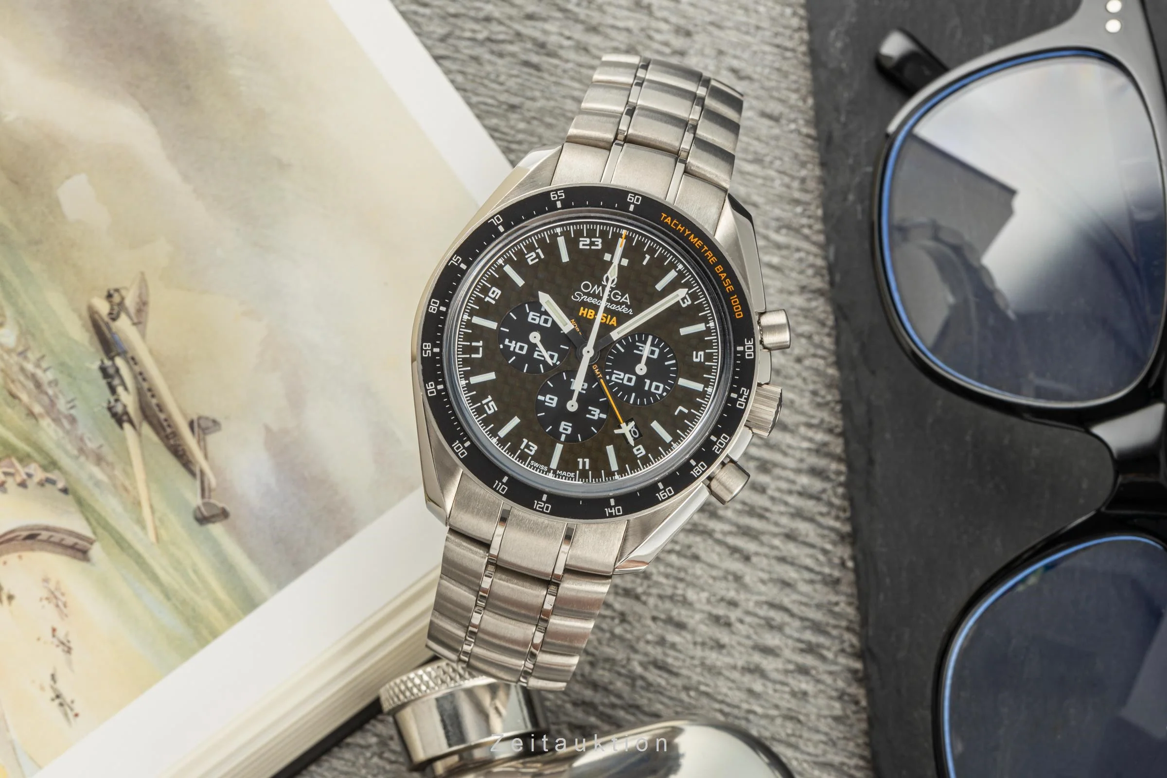 Omega Speedmaster chronograph titanium automatic men's watch 321.90.44.52.01.001 Limited  [2206292] - Image 3