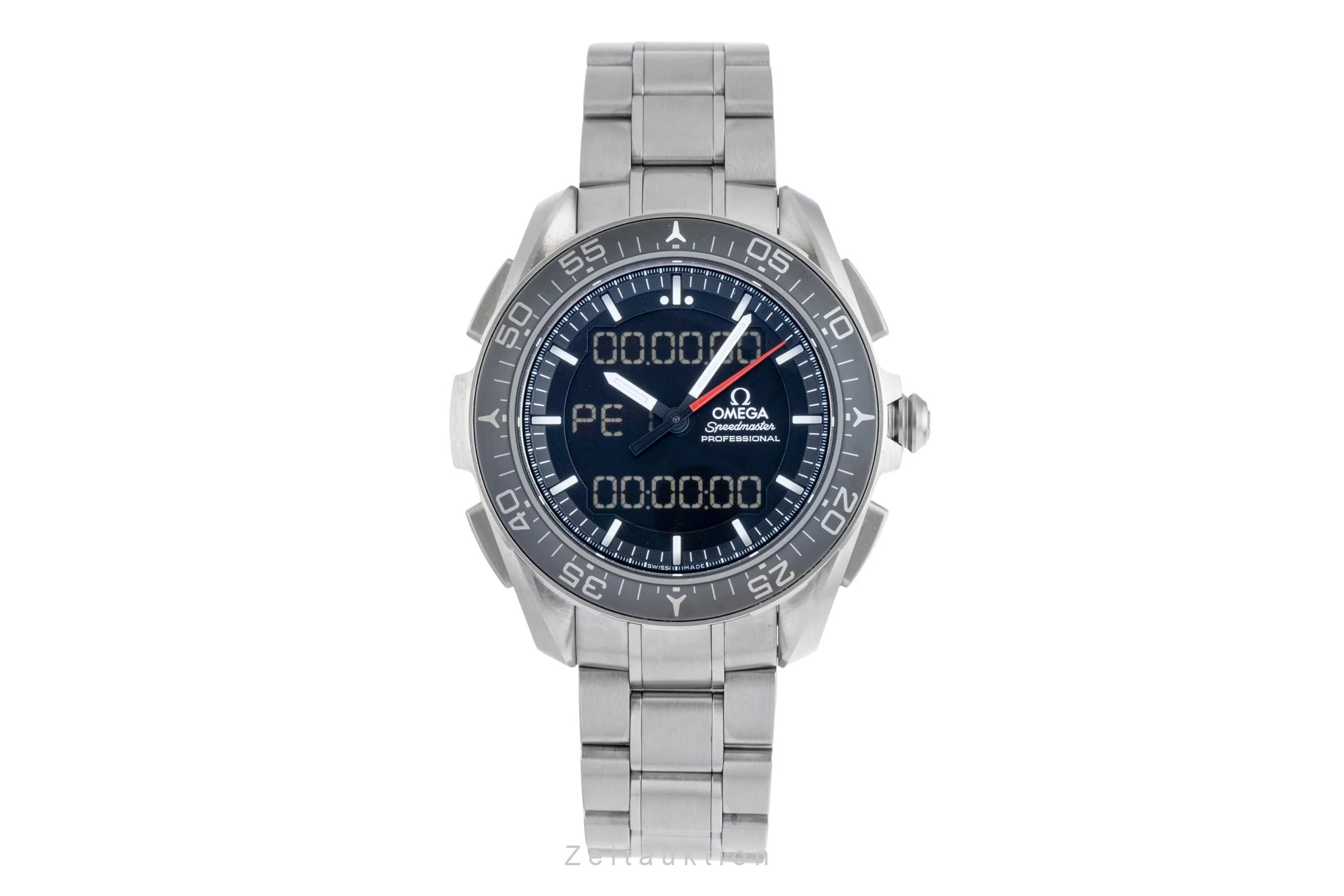 Omega Speedmaster chronograph titanium quartz men's watch 318.90.45.79.01.001  [2505301] - Image 5