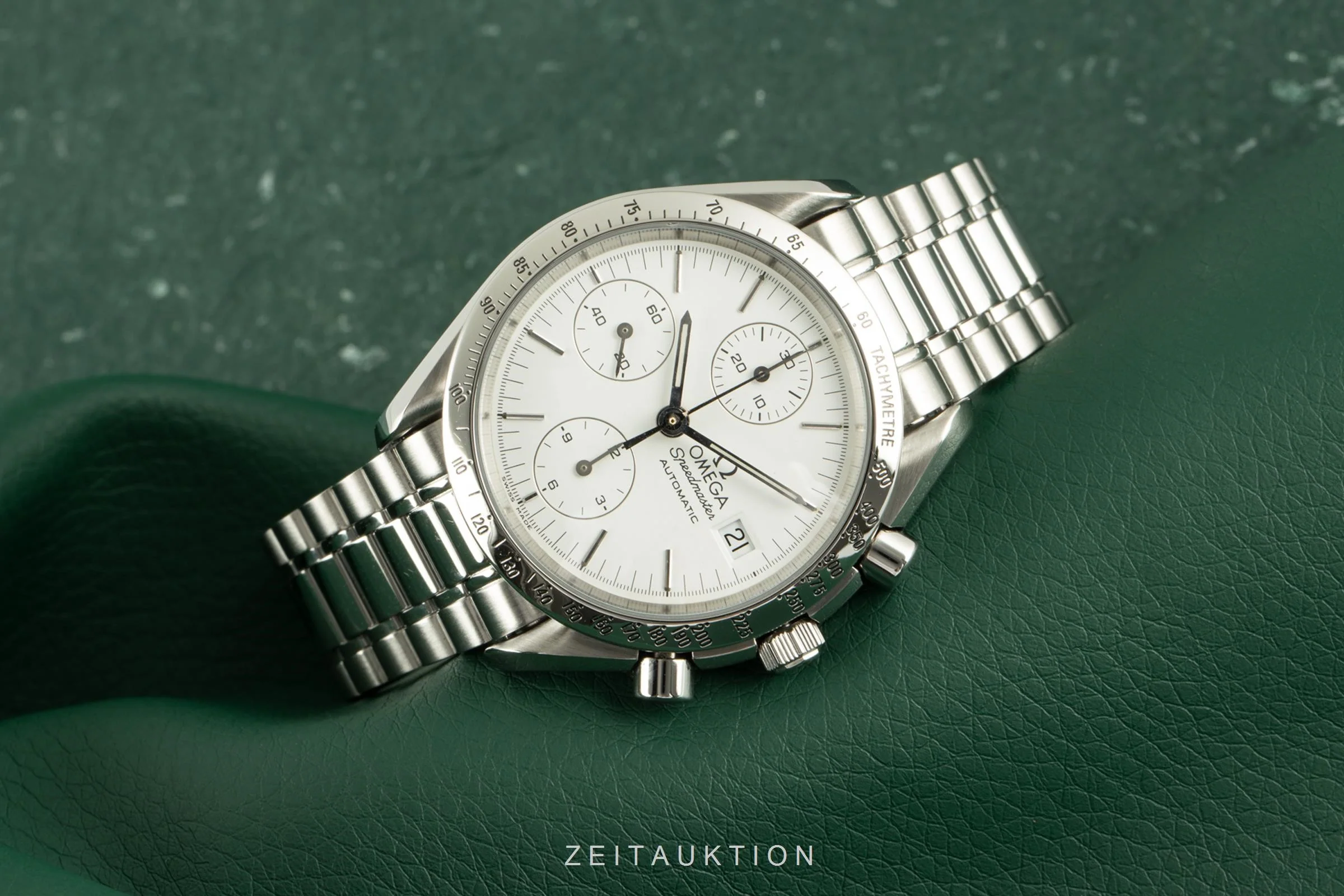 Omega Speedmaster Date chronograph steel automatic men's watch 175.0043, 375.0043, 3511.20.00  [2102221] - Image 3