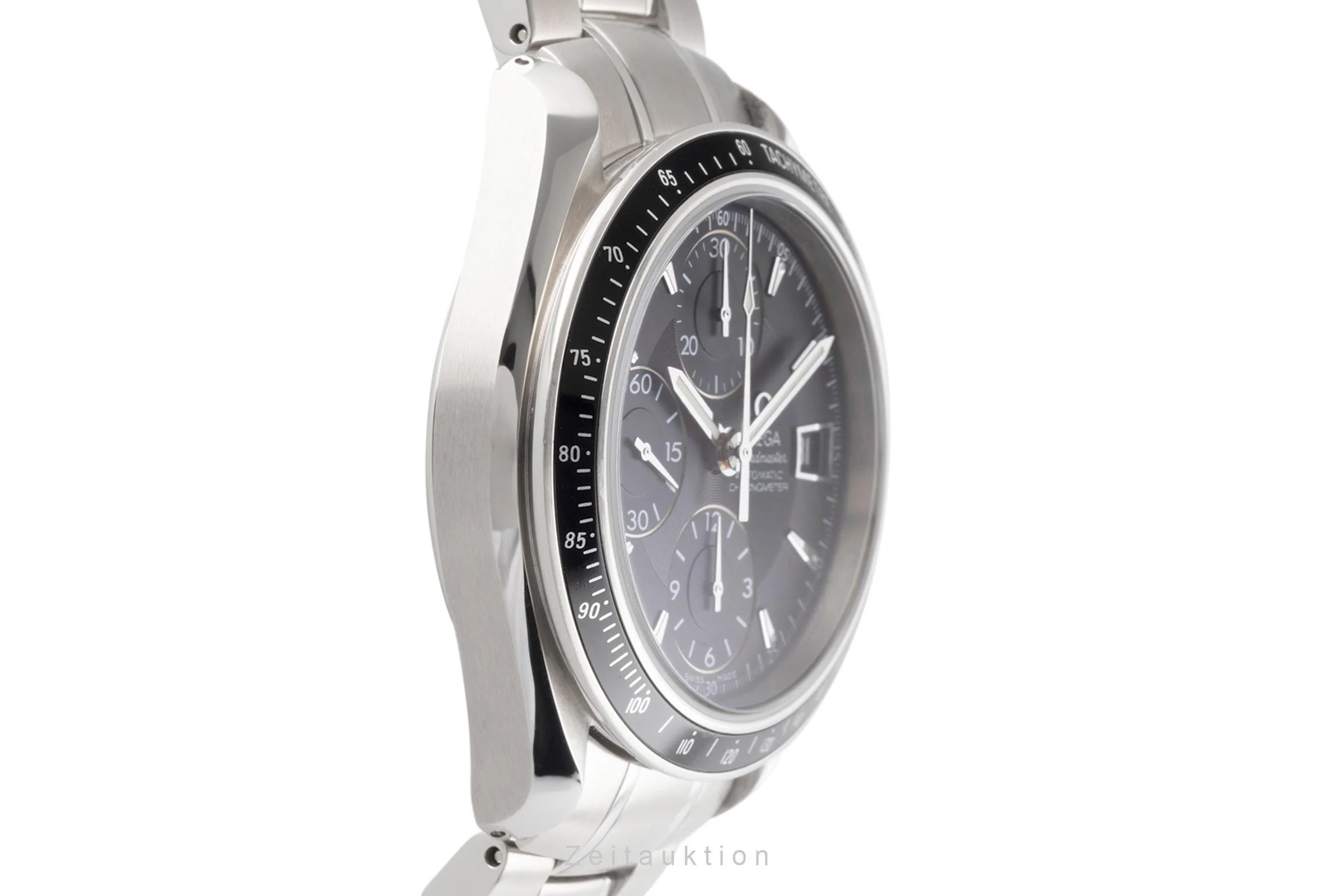Omega Speedmaster Date chronograph steel automatic men's watch 3210.50.00  [2204139] - Image 7