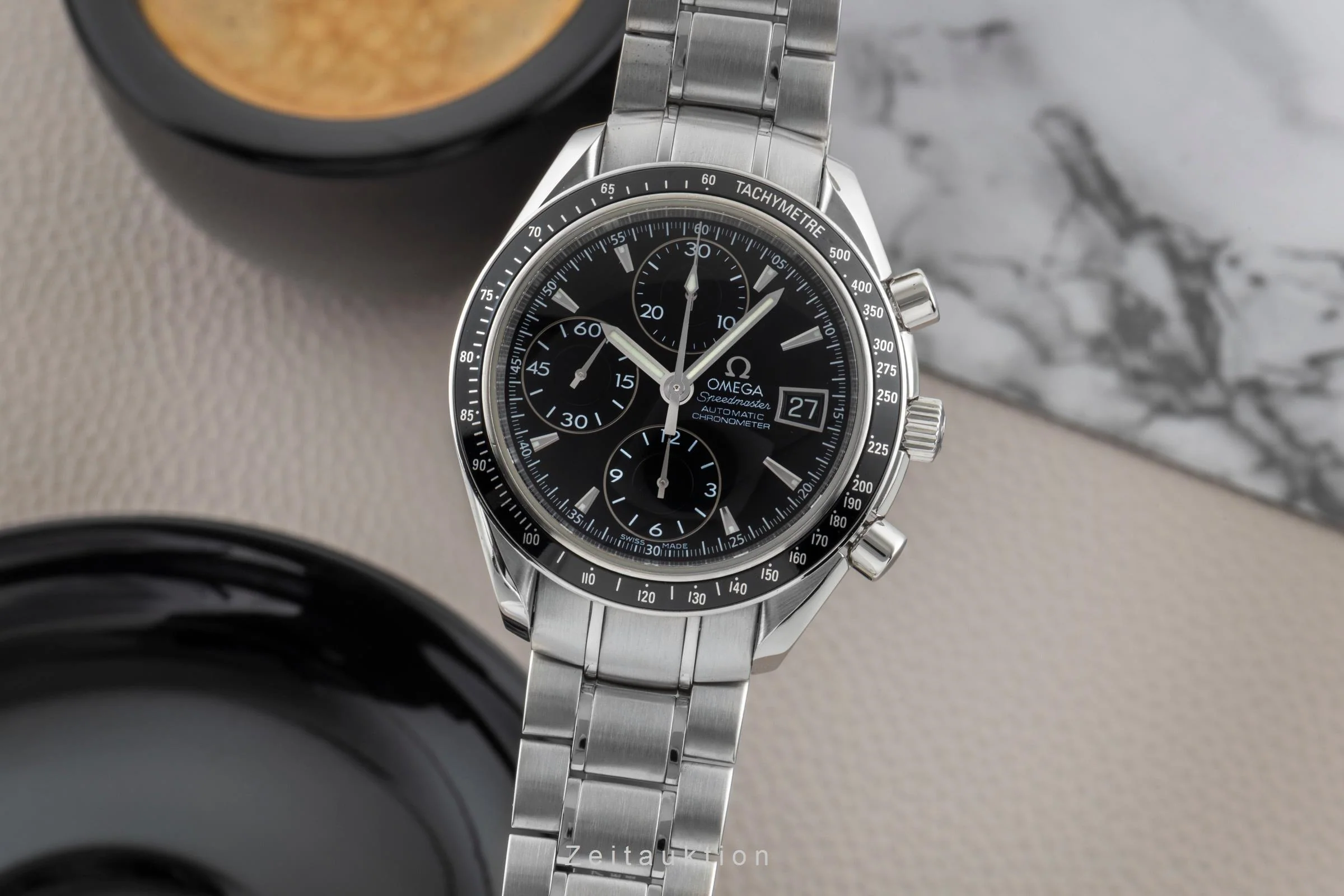 Omega Speedmaster Date chronograph steel automatic men's watch 3210.50.00  [2600738] - Image 2