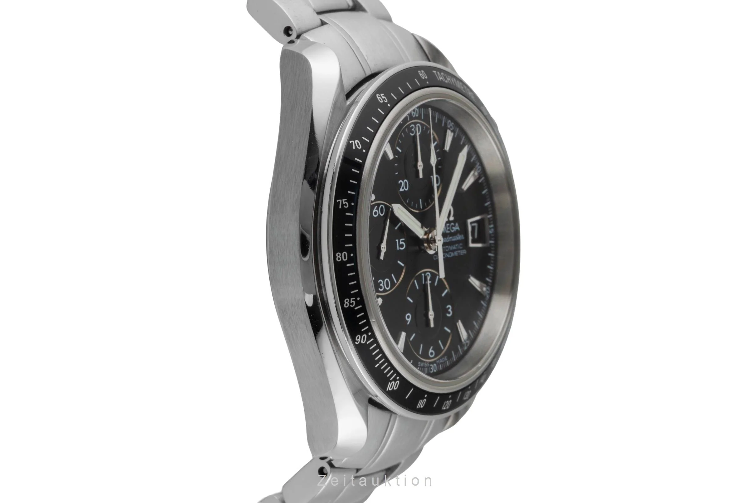 Omega Speedmaster Date chronograph steel automatic men's watch 3210.50.00  [2600738] - Image 8