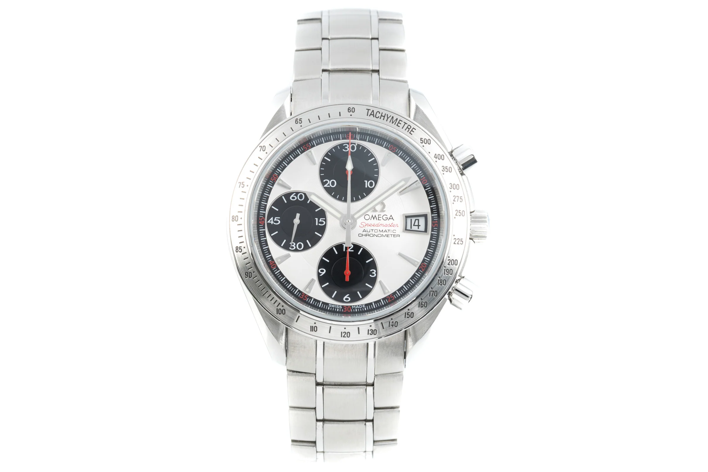 Omega Speedmaster Date chronograph steel automatic men's watch 3211.31.00, 178.0055 LP: 7800EUR  [2111305] - Image 4