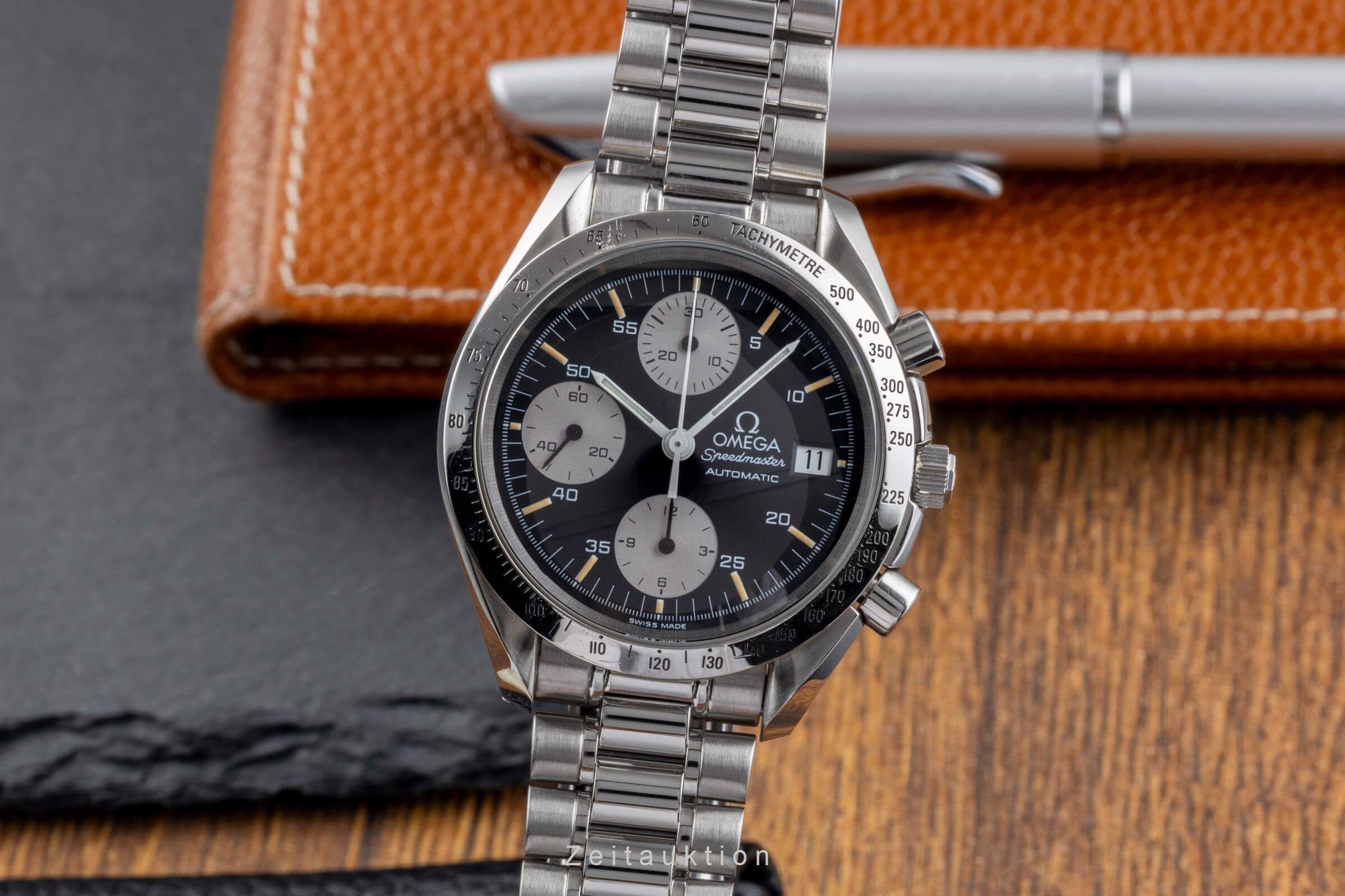 Omega Speedmaster Date chronograph steel automatic men's watch 3511.50.00  [2501771] - Image 2