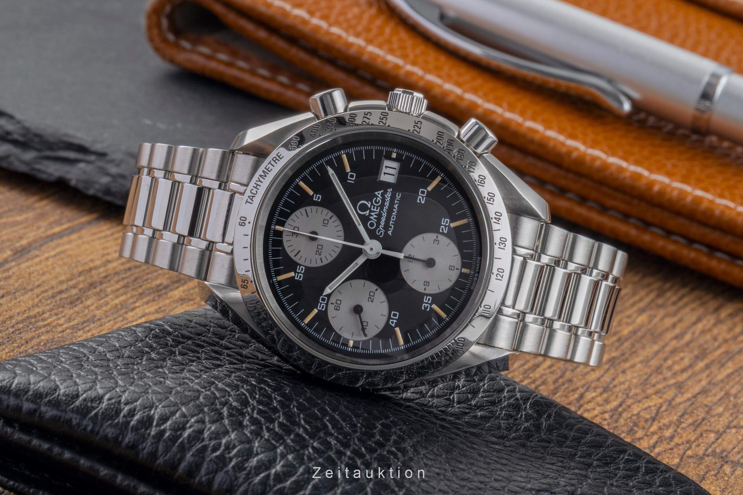 Omega Speedmaster Date chronograph steel automatic men's watch 3511.50.00  [2501771] - Image 3