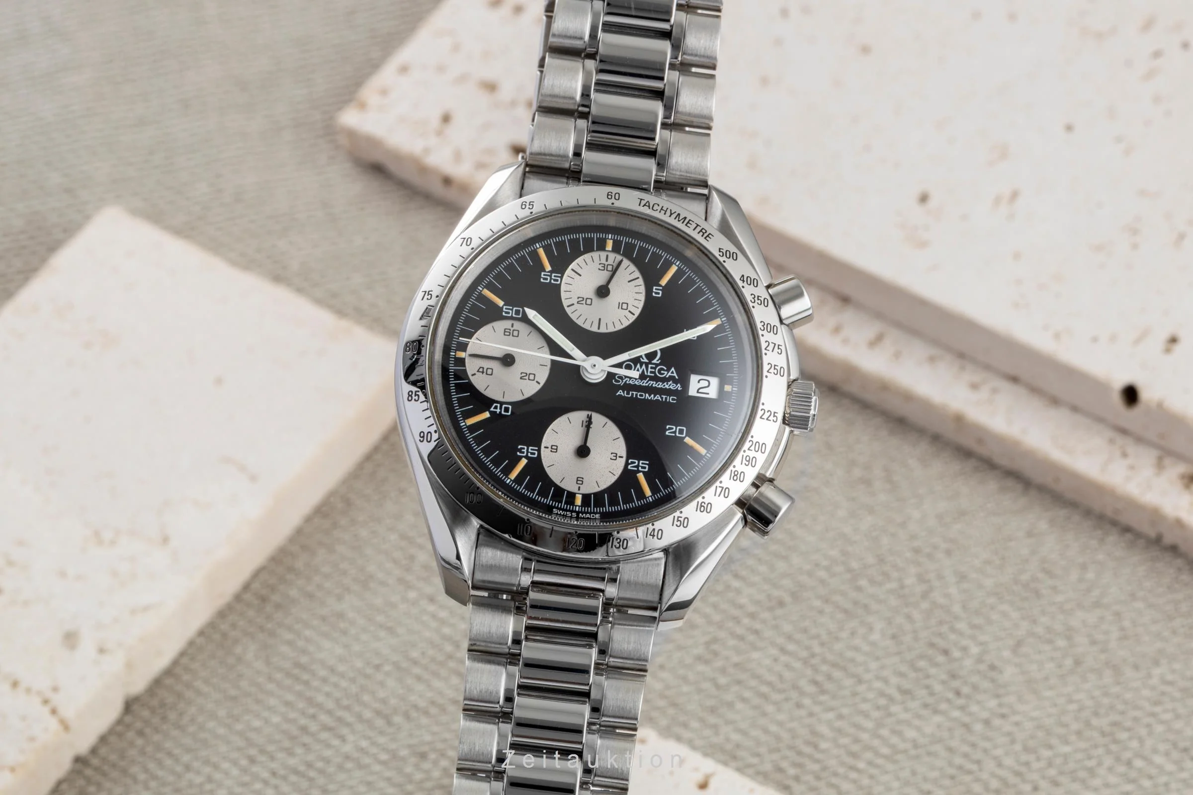 Omega Speedmaster Date chronograph steel automatic men's watch 3511.50.00 LP: 6100EUR  [2506612] - Image 2