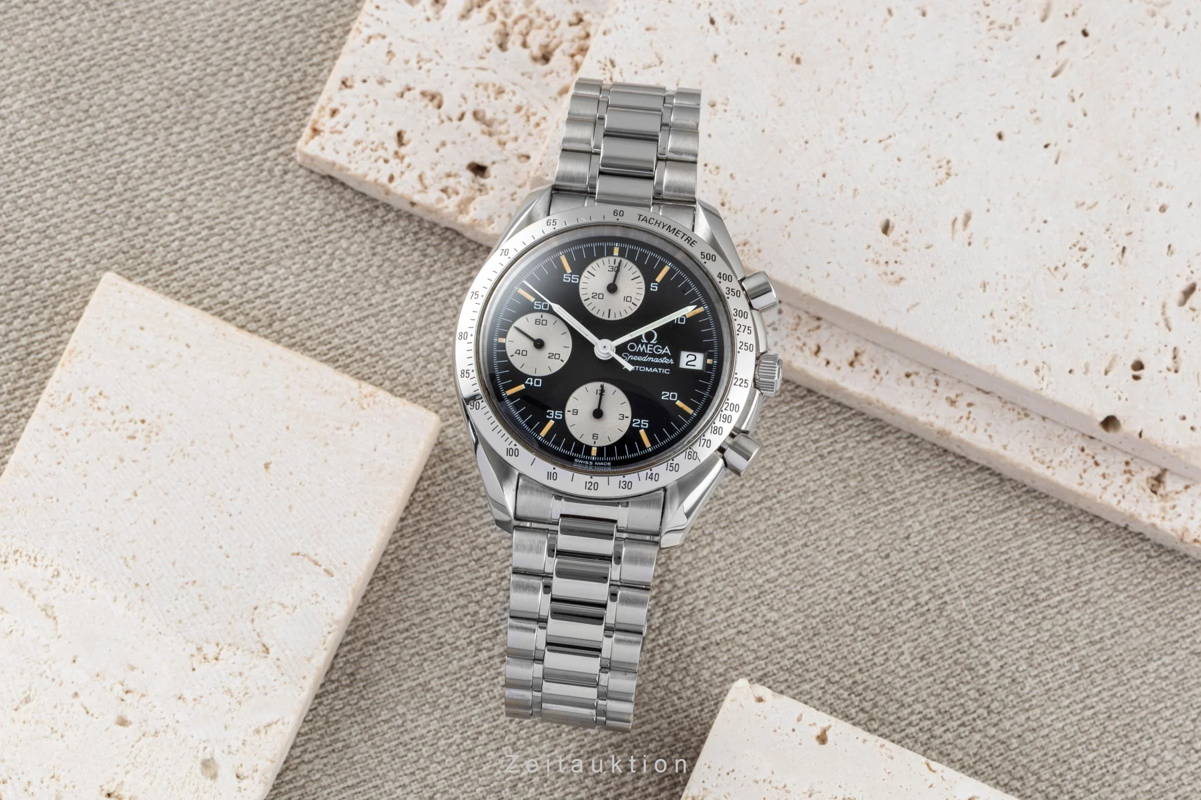 Omega Speedmaster Date chronograph steel automatic men's watch 3511.50.00 LP: 6100EUR  [2506612] - Image 4